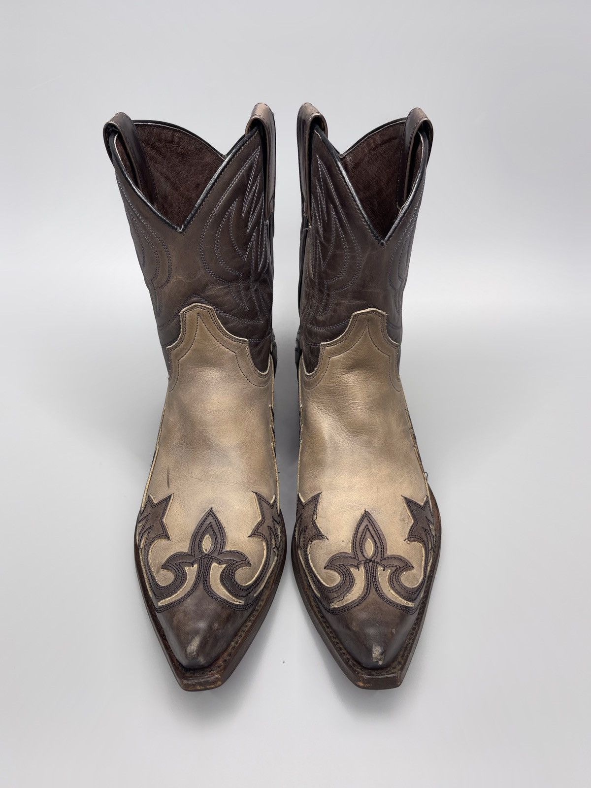 Cowboy Equipment × Sendra × Vintage RARE Sendra Western Cowboy Boots Size US 5.5 / EU 38 - 4 Thumbnail