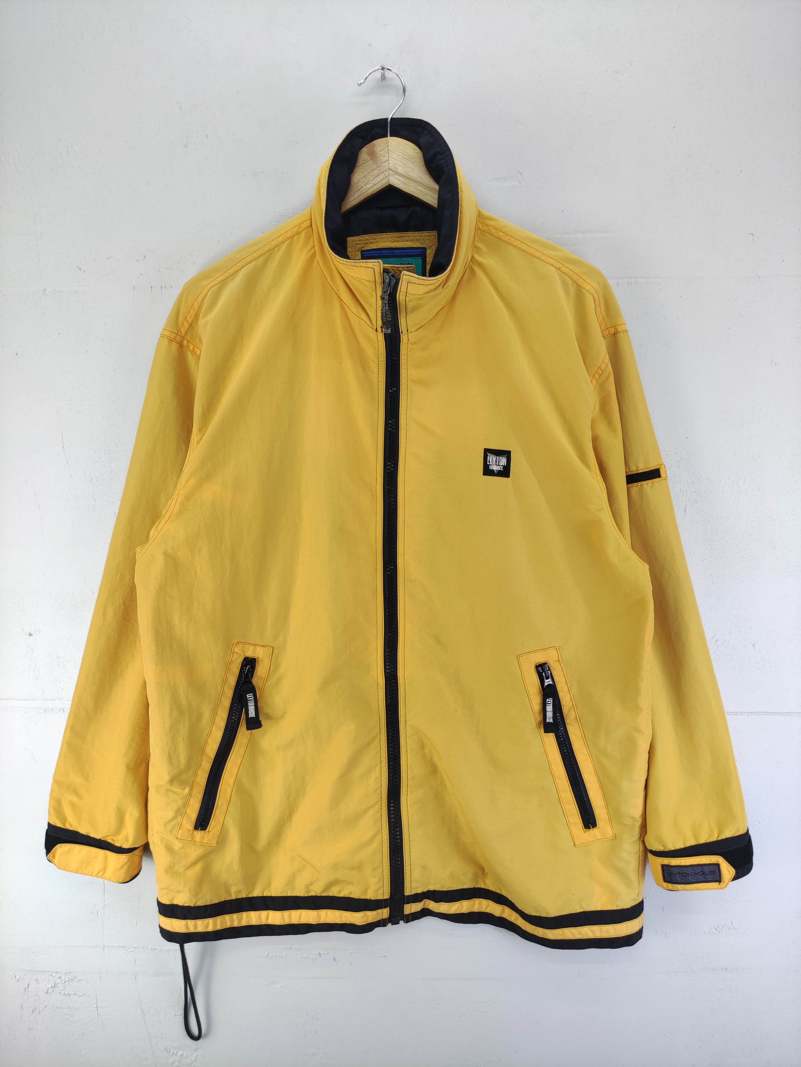 Japanese Brand Vintage Leyton House Light Jacket Zipper Size US L / EU 52-54 / 3 - 1 Thumbnail