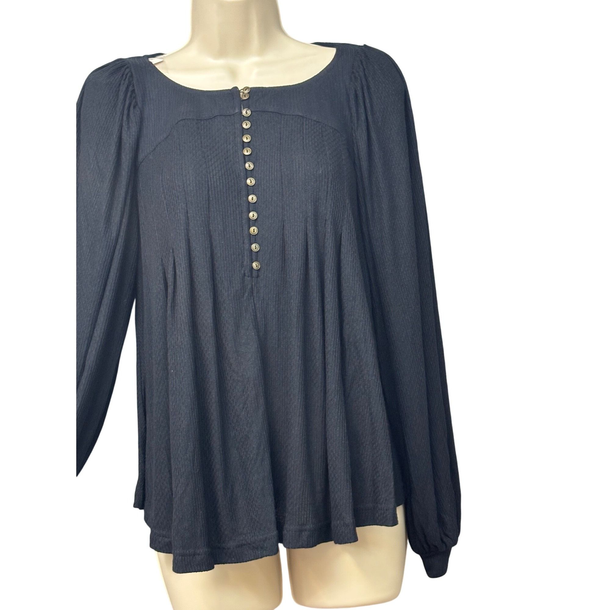 Free People Free People Devin Top, Black, Size XS Size XS / US 0-2 / IT 36-38 - 6 Thumbnail