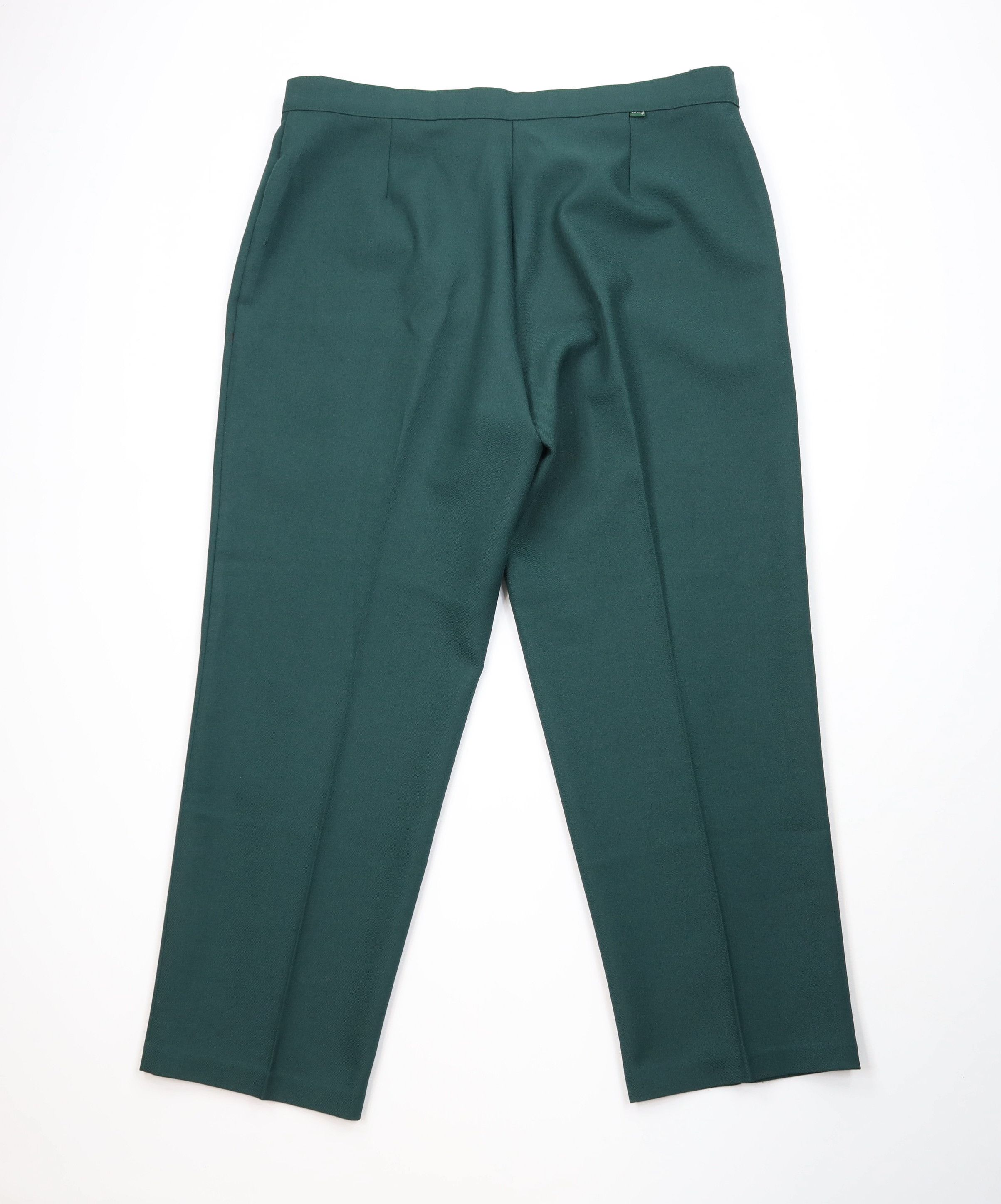 Levi's Vintage 70s 80s Levis Knit Wide Leg Chino Pants Green USA Size 40" / US 18 - 9 Thumbnail
