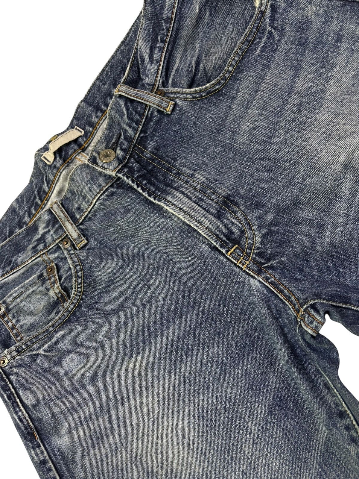 Japanese Brand Vtg Kaihara Denim Uniqlo Selvedge Jeans Size US 33 - 6 Thumbnail