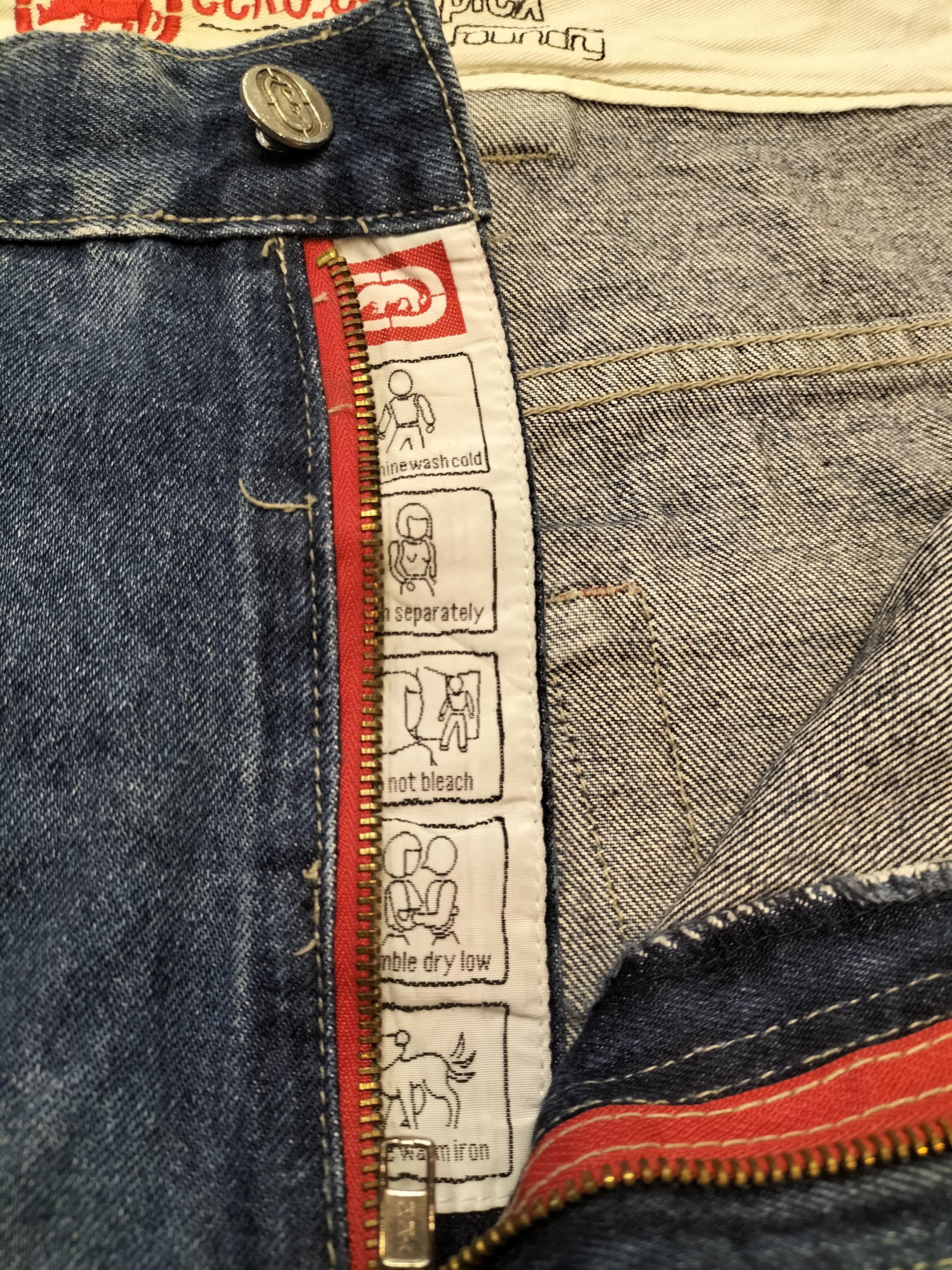 Ecko Unltd. Ecko SZ 40 Denim Ripped Jeans Size US 38 / EU 54 - 8 Thumbnail