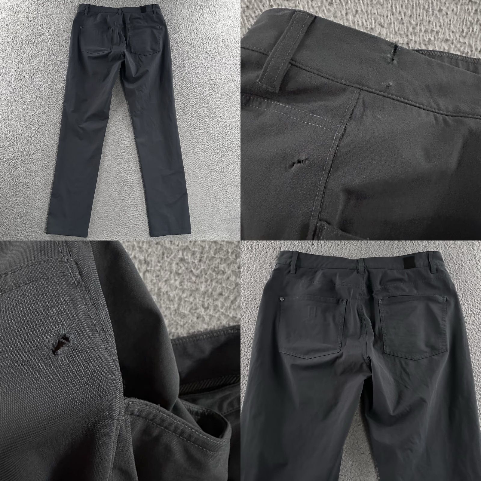 Vuori Vuori Mens Pants Blue Size 33 Meta Chino 100% Polyester Size US 33 - 9 Thumbnail