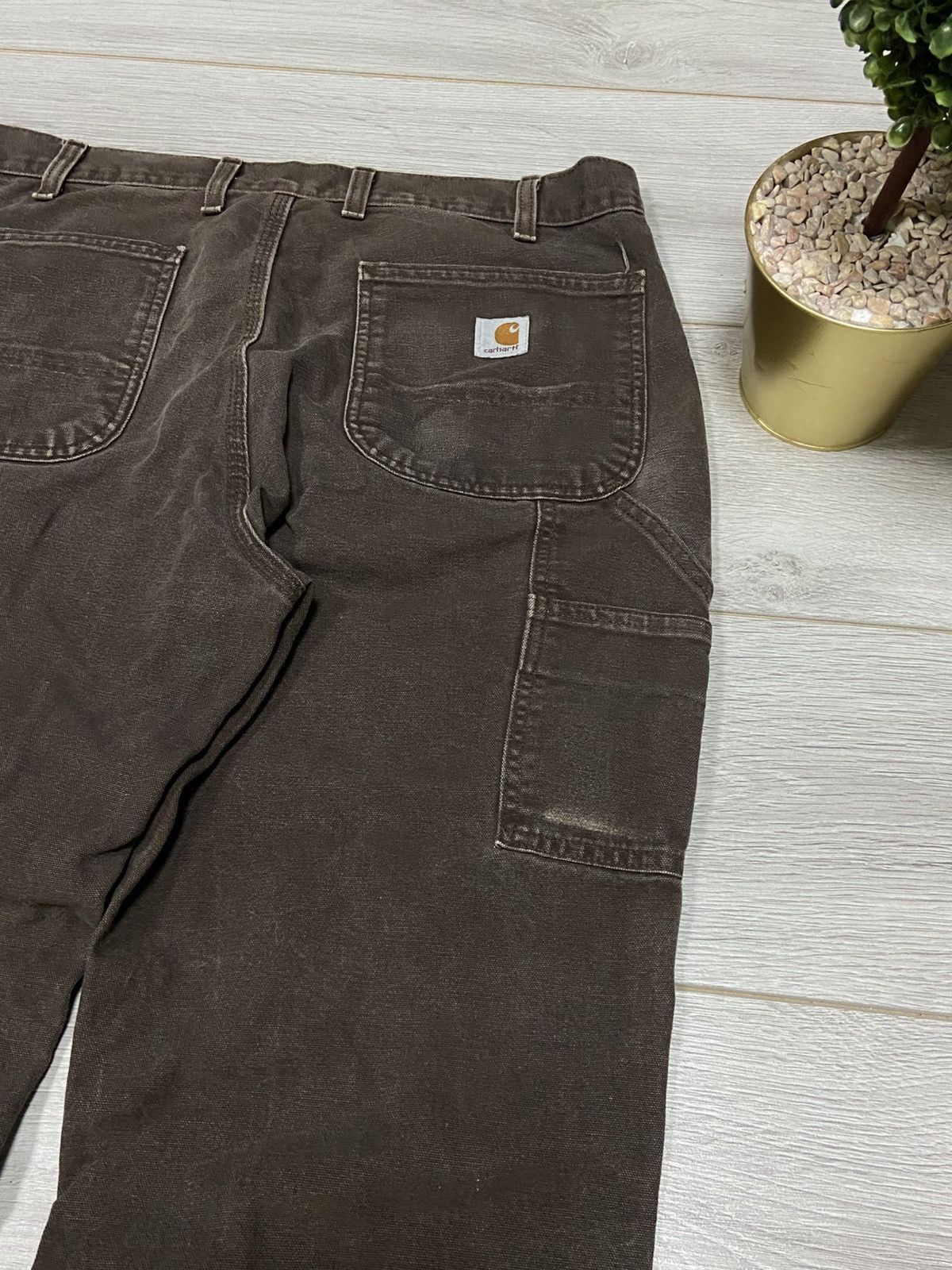 Carhartt Carhartt vintage work cargo pants distressed Size US 34 / EU 50 - 10 Thumbnail