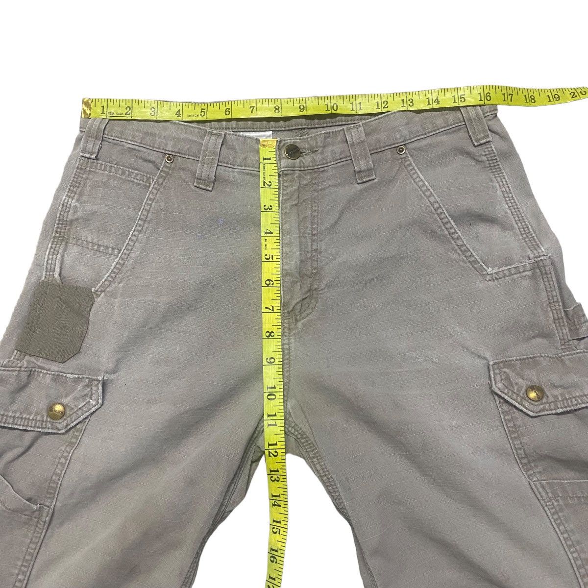 Carhartt Vintage Carhartt Ripstop Cargo Short Pants Size US 33 - 14 Thumbnail