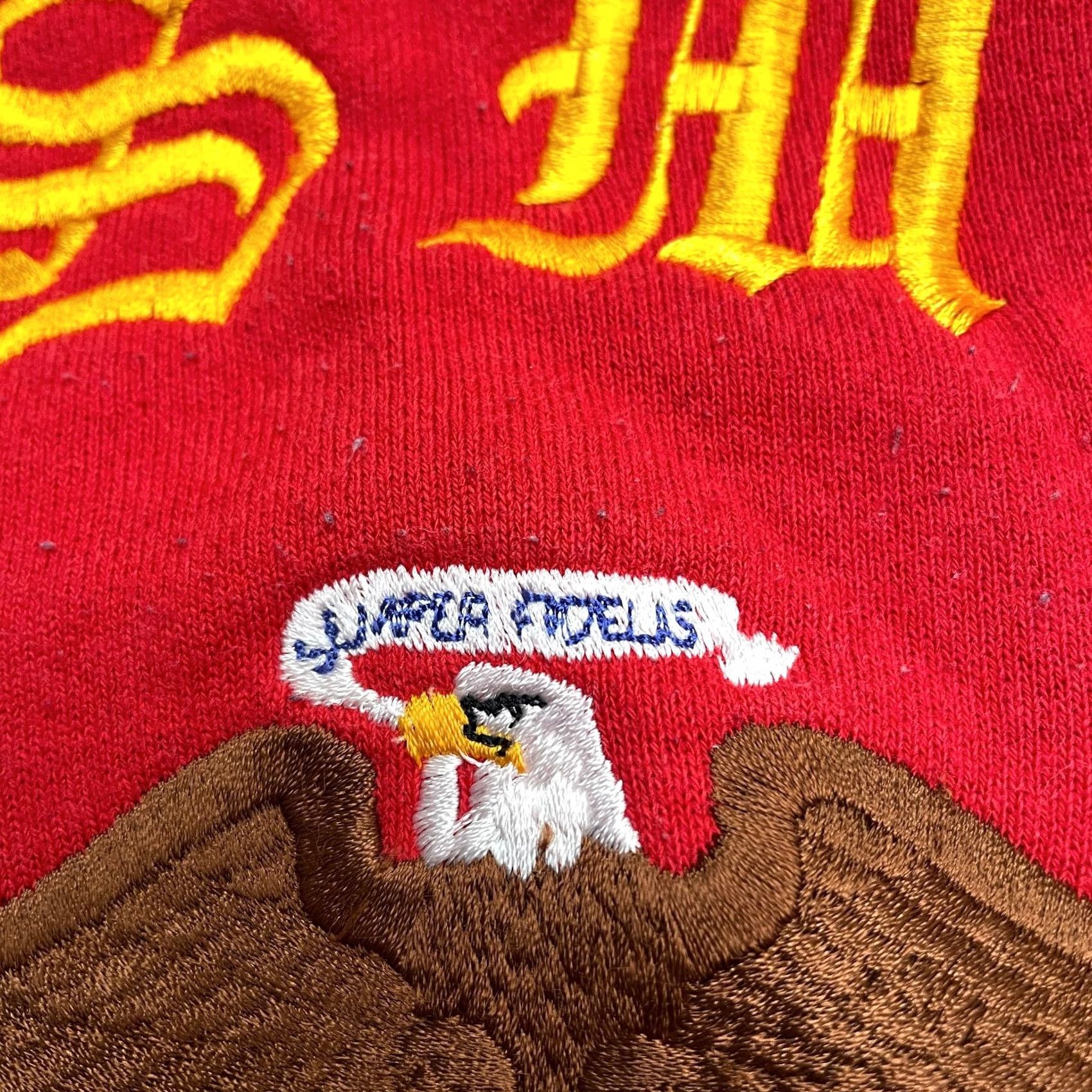 Fruit Of The Loom VINTAGE Fruit Of the Loom Sweatshirt Mens L Red United States Marine Corps Size US L / EU 52-54 / 3 - 5 Thumbnail