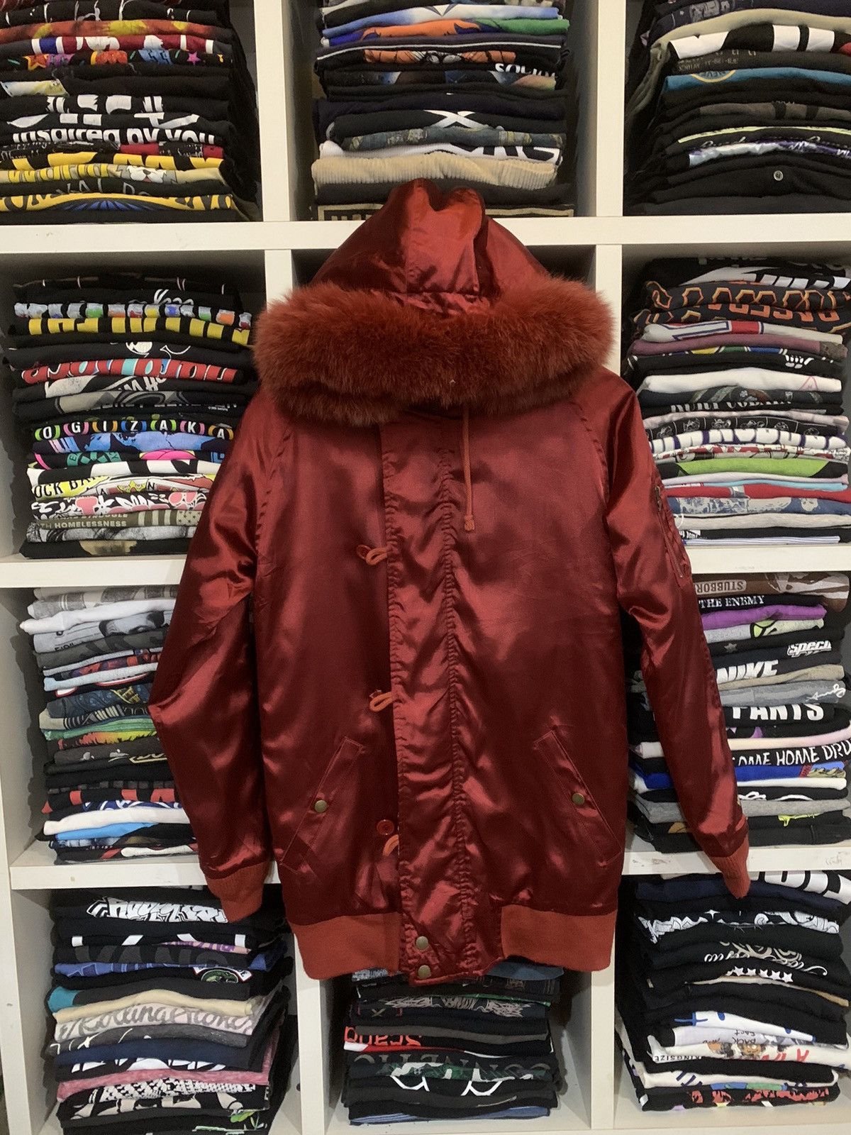 Japanese Brand Swagger Fur Hoodie Jacket Size US M / EU 48-50 / 2 - 1 Thumbnail