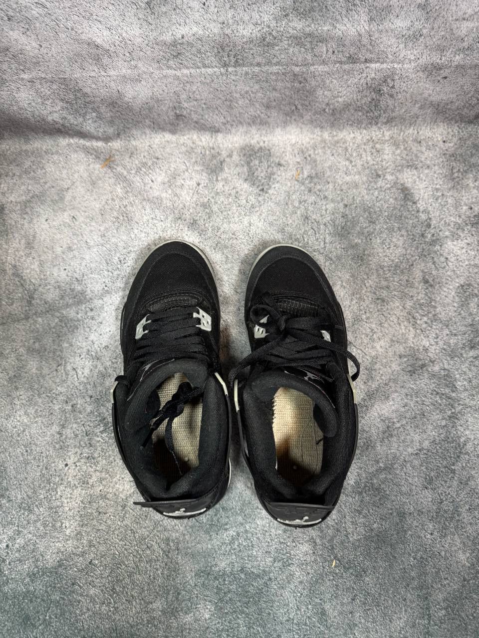 Jordan Brand Size 7 | Jordan 4 Black Canvas No Box | Pre-Owned Size US 7 / EU 40 - 4 Thumbnail