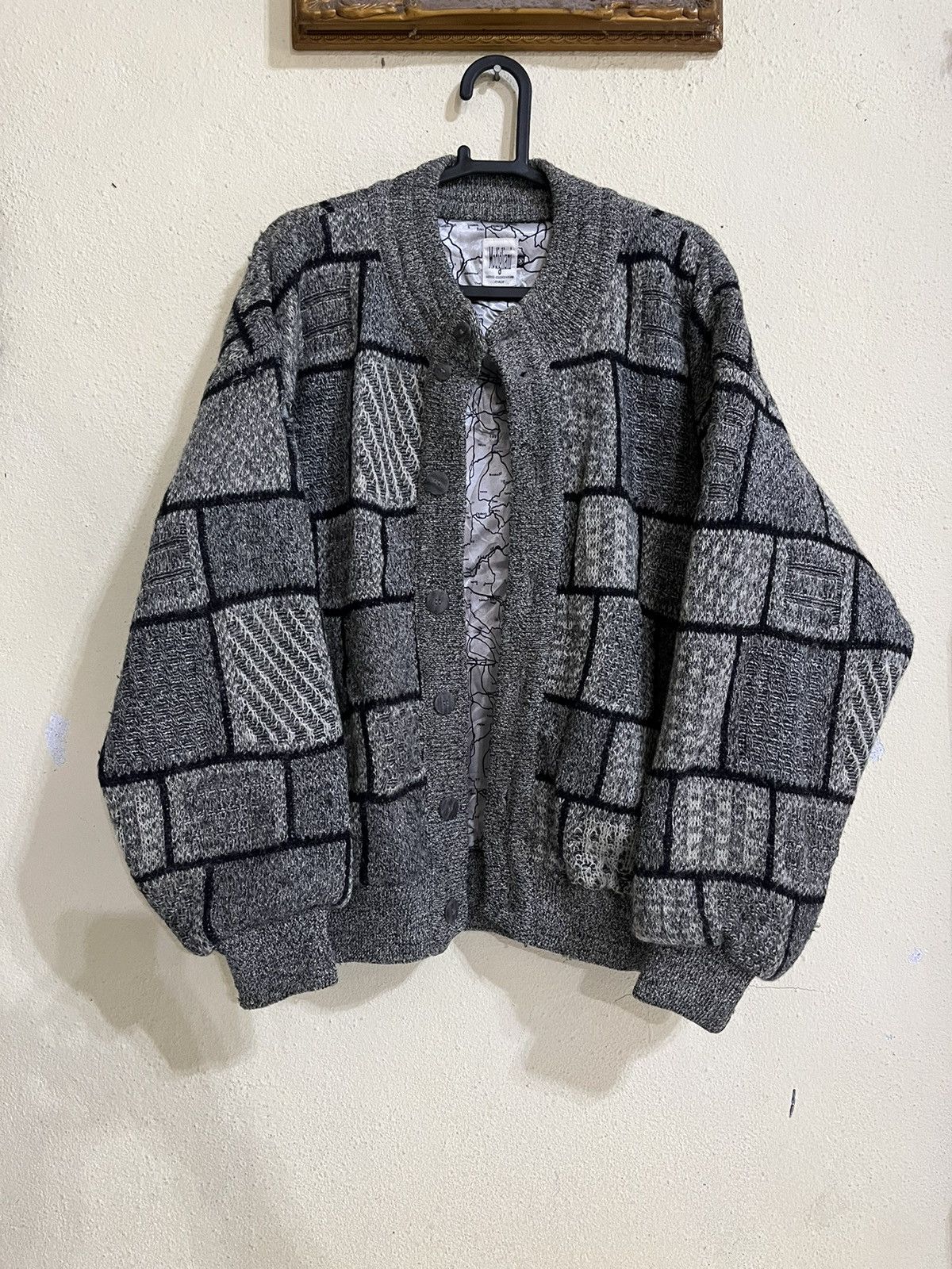 Japanese Brand × Vintage Vtg Modigliani Uomo Coordwear Italy Patchwork Design Size US M / EU 48-50 / 2 - 1 Thumbnail
