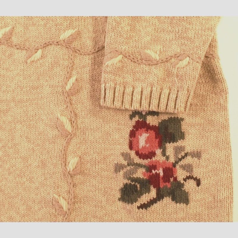 Northern Reflections Northern Reflections Knit Tunic Sweater Florals Leaves Large Size L / US 10 / IT 46 - 5 Thumbnail