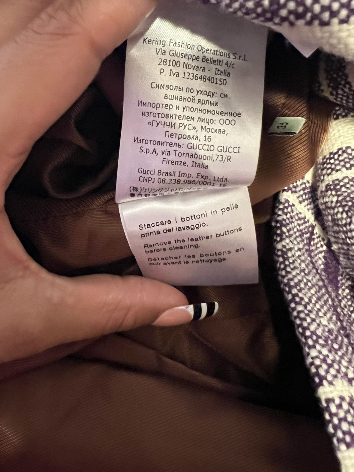 Gucci Gucci plaid print cape Size XS / US 0-2 / IT 36-38 - 11 Thumbnail
