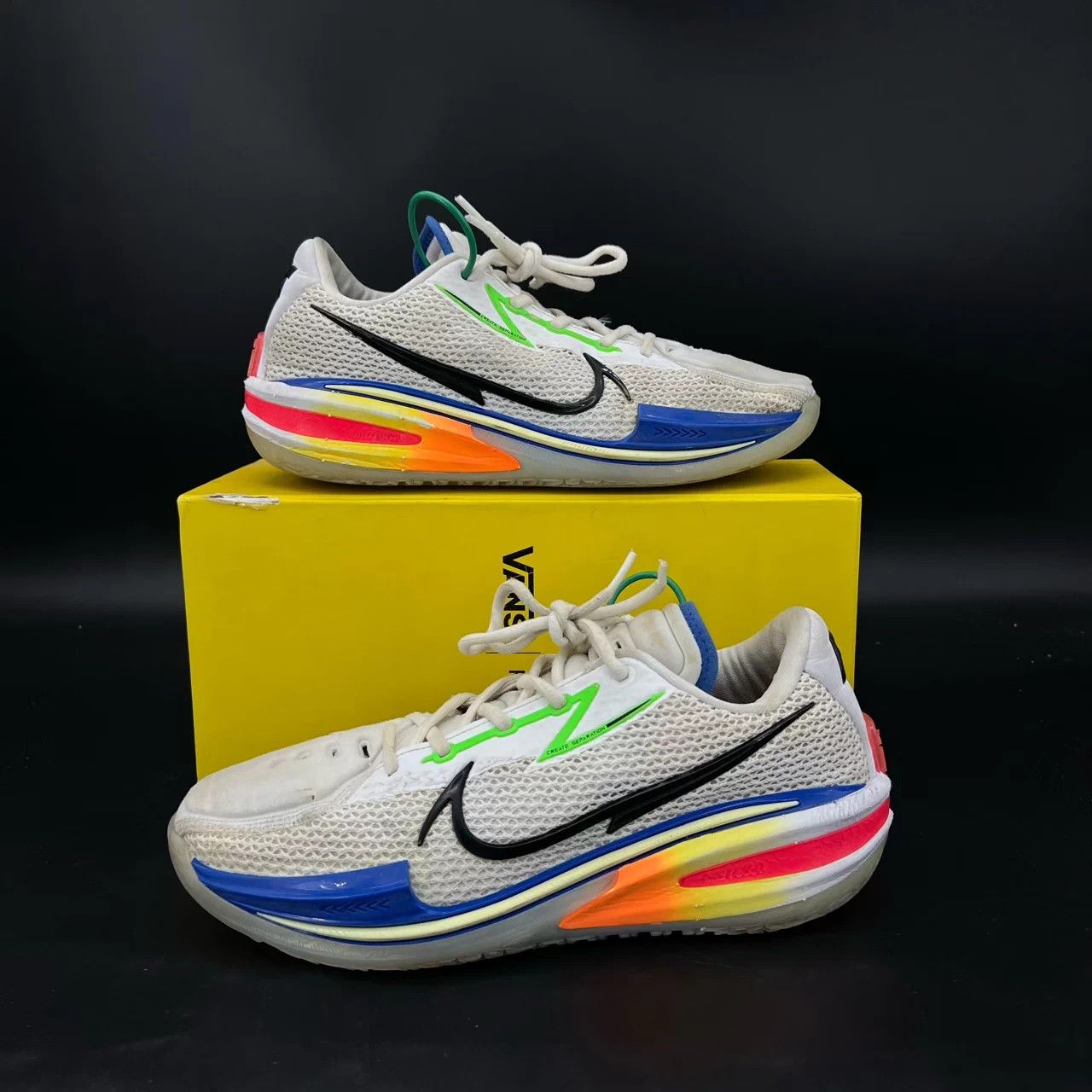 Other GT Cut White Blue Gray 42 Worn a few times boxed Size US 9 / EU 42 - 2 Thumbnail