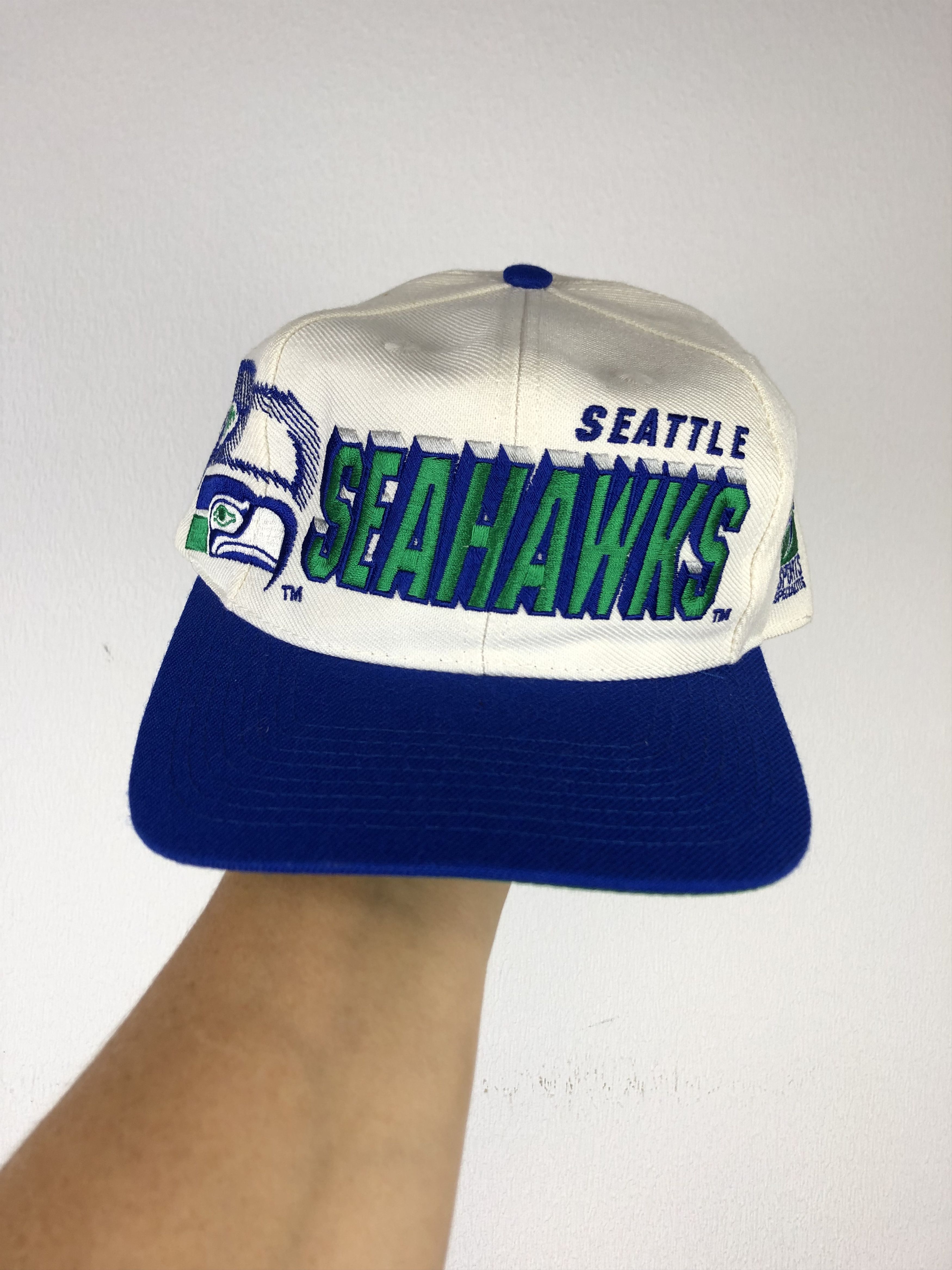 Vintage Seattle Seahawks Hat Cap Snapback NFL Football