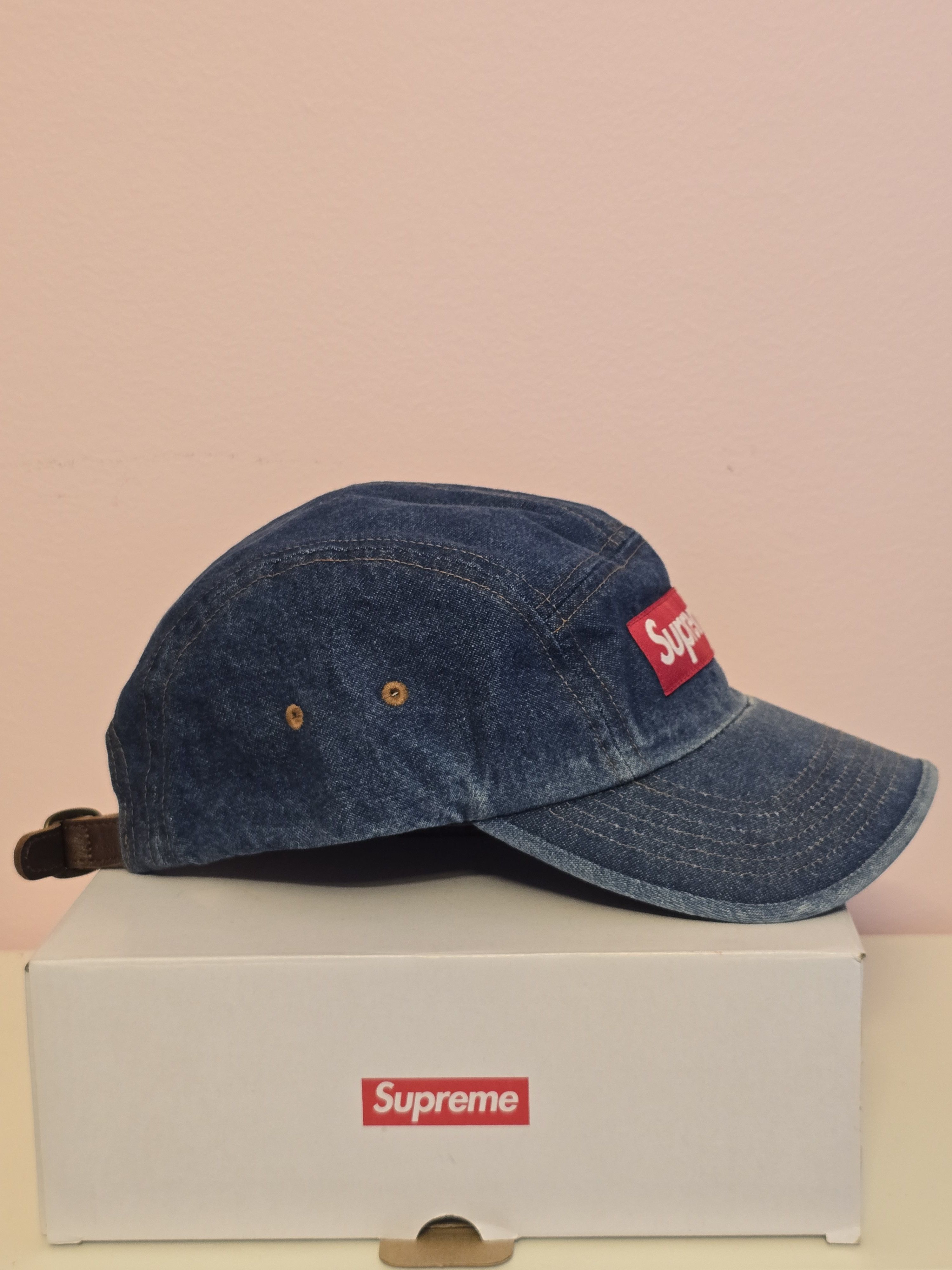 Supreme Supreme Washed Chino Twill Camp Cap Size ONE SIZE - 3 Thumbnail