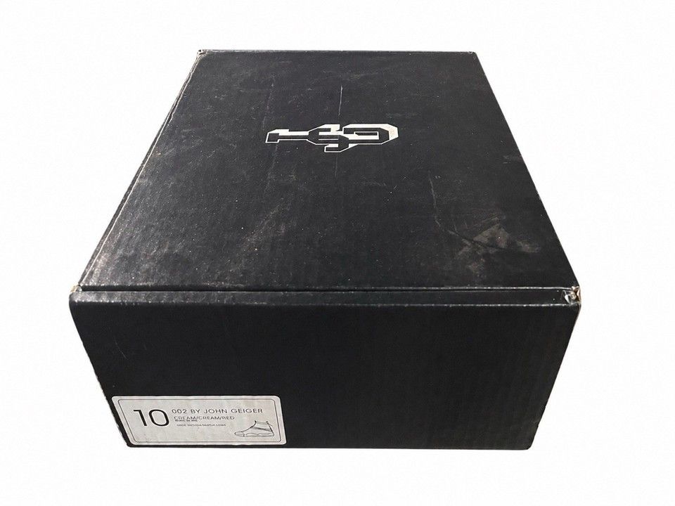 John Geiger John Geiger 002 Cream Cream Red Size 10 Size US 10 / EU 43 - 7 Thumbnail