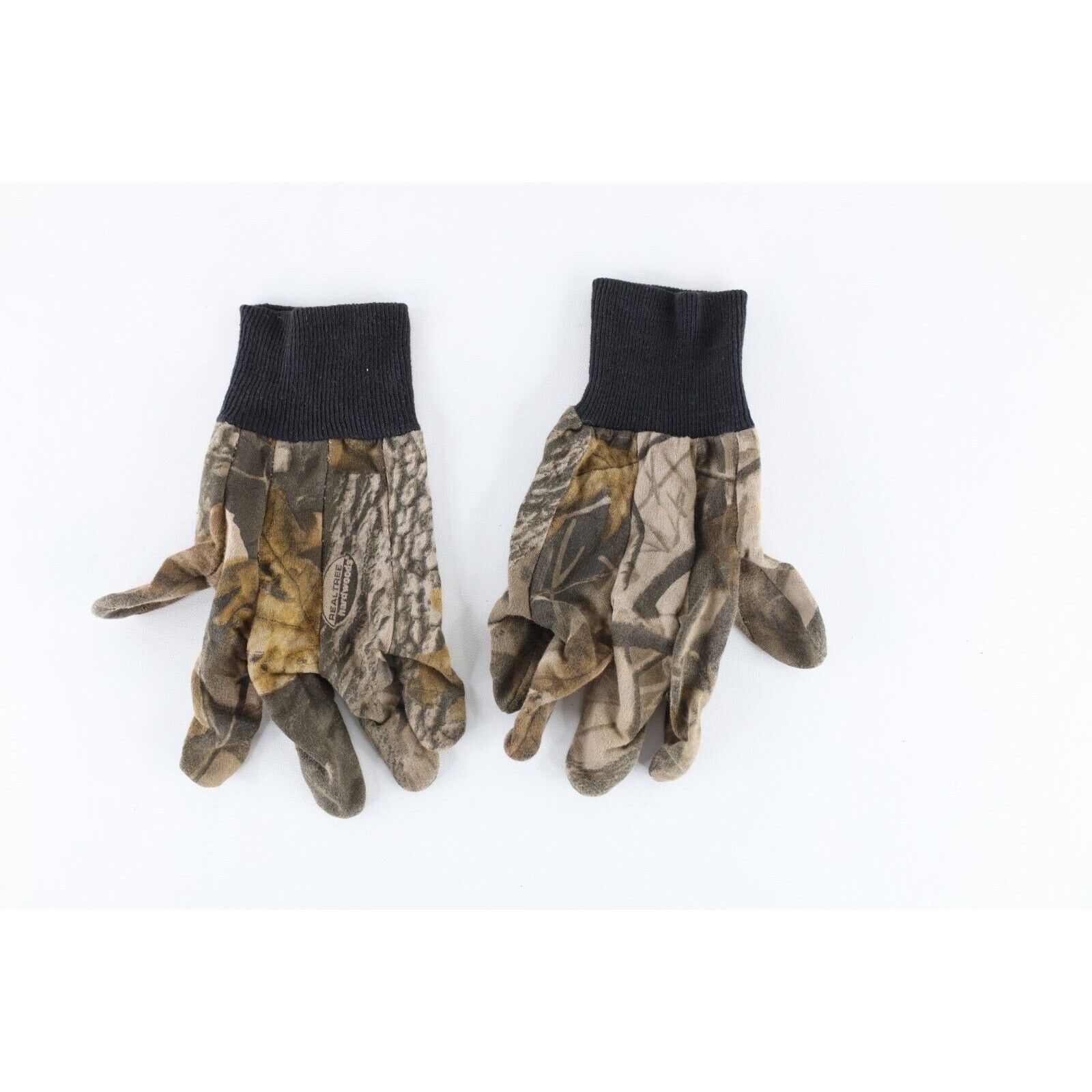 Vintage Vintage 90s Faded Hardwoods Realtree Camouflage Gloves Size ONE SIZE - 1 Thumbnail