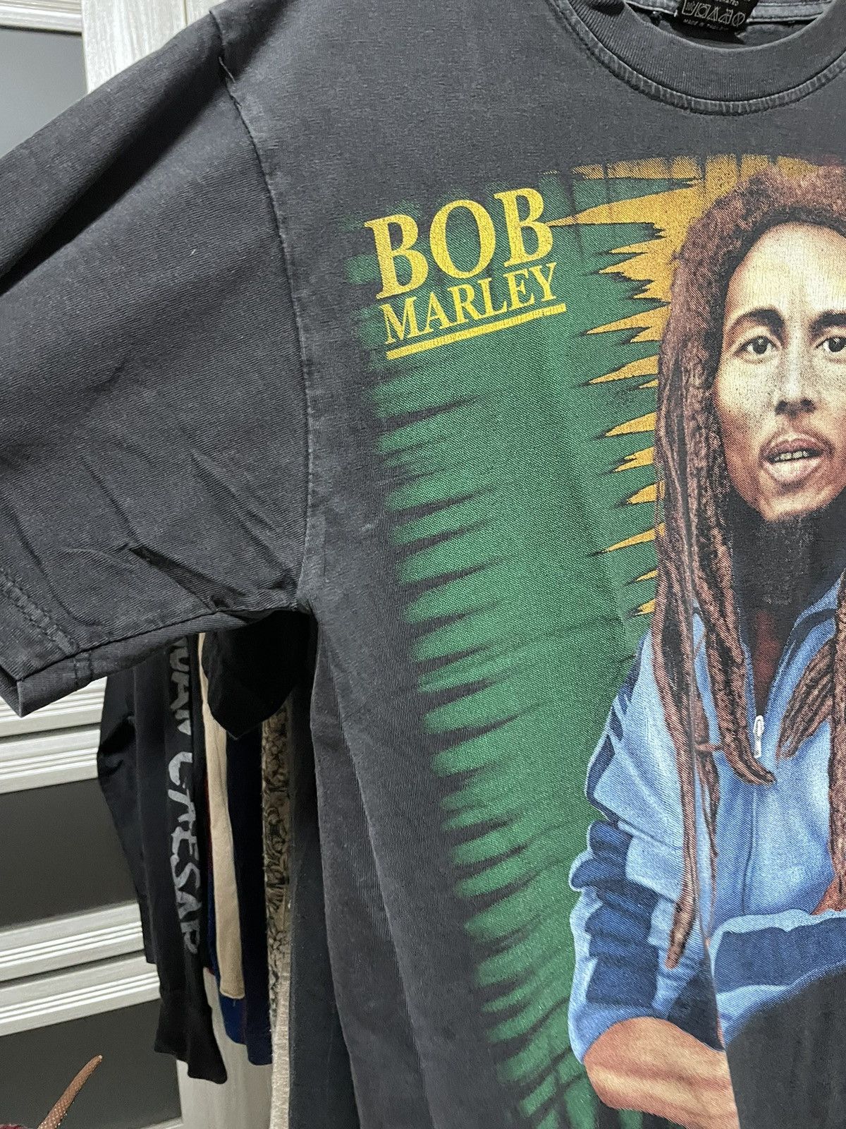 Band Tees Vintage 90s Bob Marley Double Sided Reggae Band Tee Size US M / EU 48-50 / 2 - 4 Thumbnail