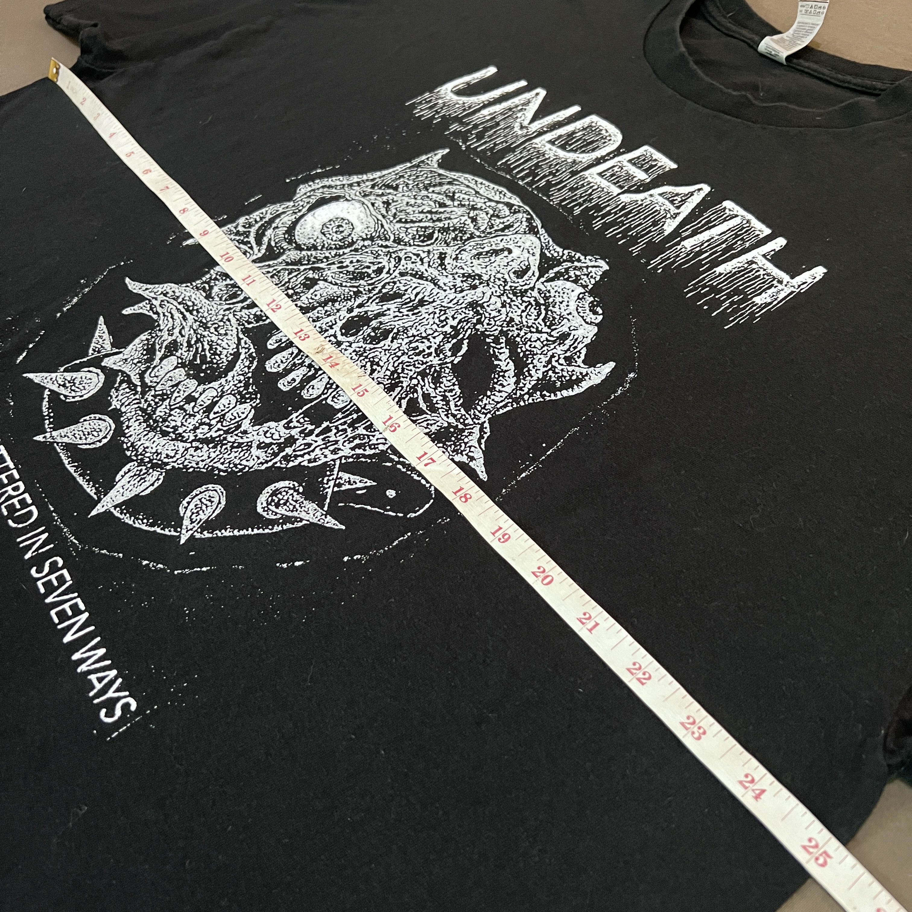 Band Tees Undeath Death Metal Promo Tee 2XL Size US XXL / EU 58 / 5 - 5 Thumbnail