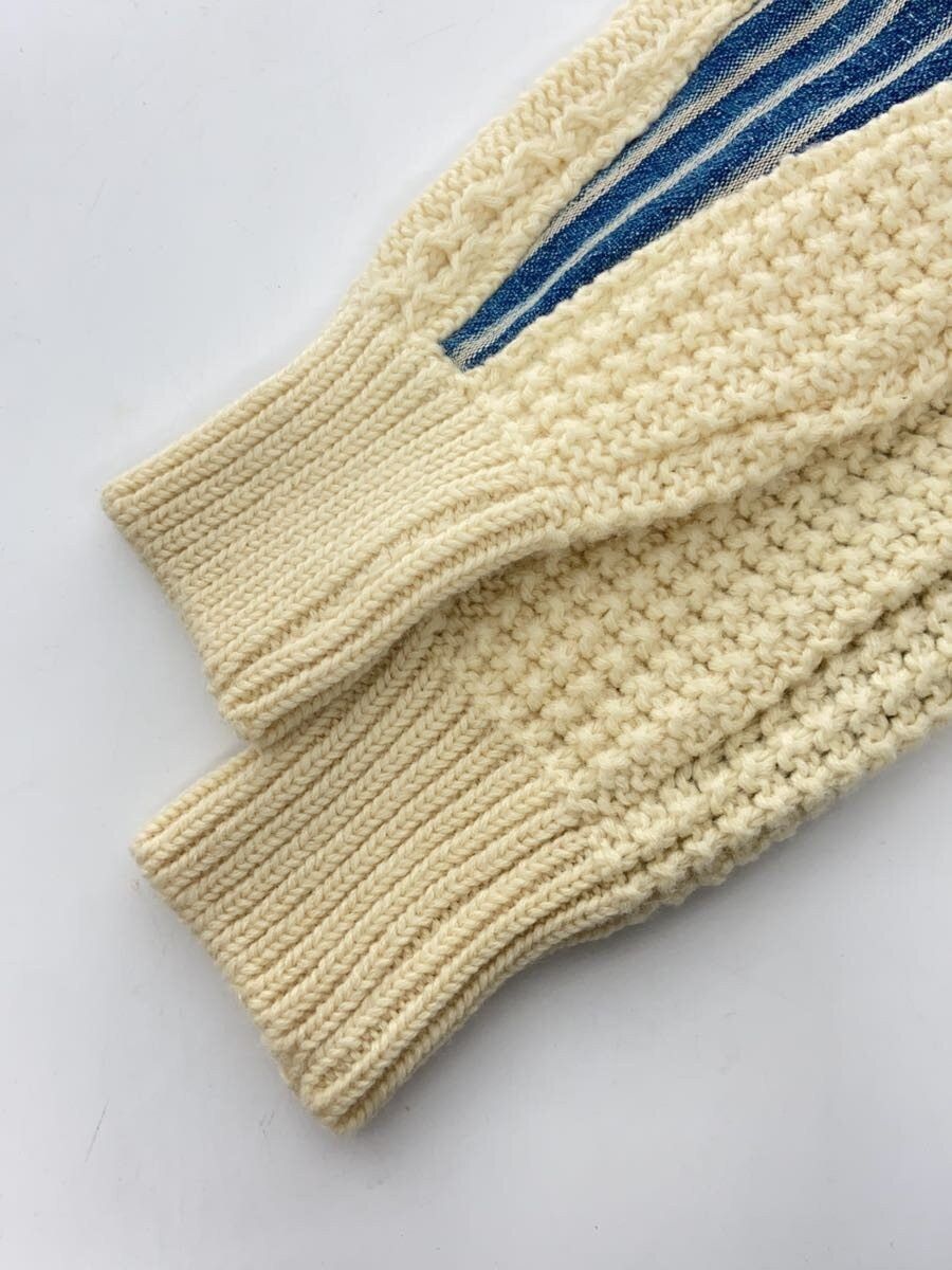 Visvim Beige Cotton Knit Sweater (thick) Size US L / EU 52-54 / 3 - 6 Thumbnail