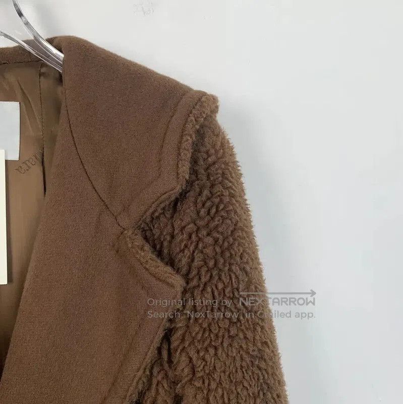 Max Mara MaxMara Brown Oversized Women's Coat . Size XS / US 0-2 / IT 36-38 - 3 Thumbnail