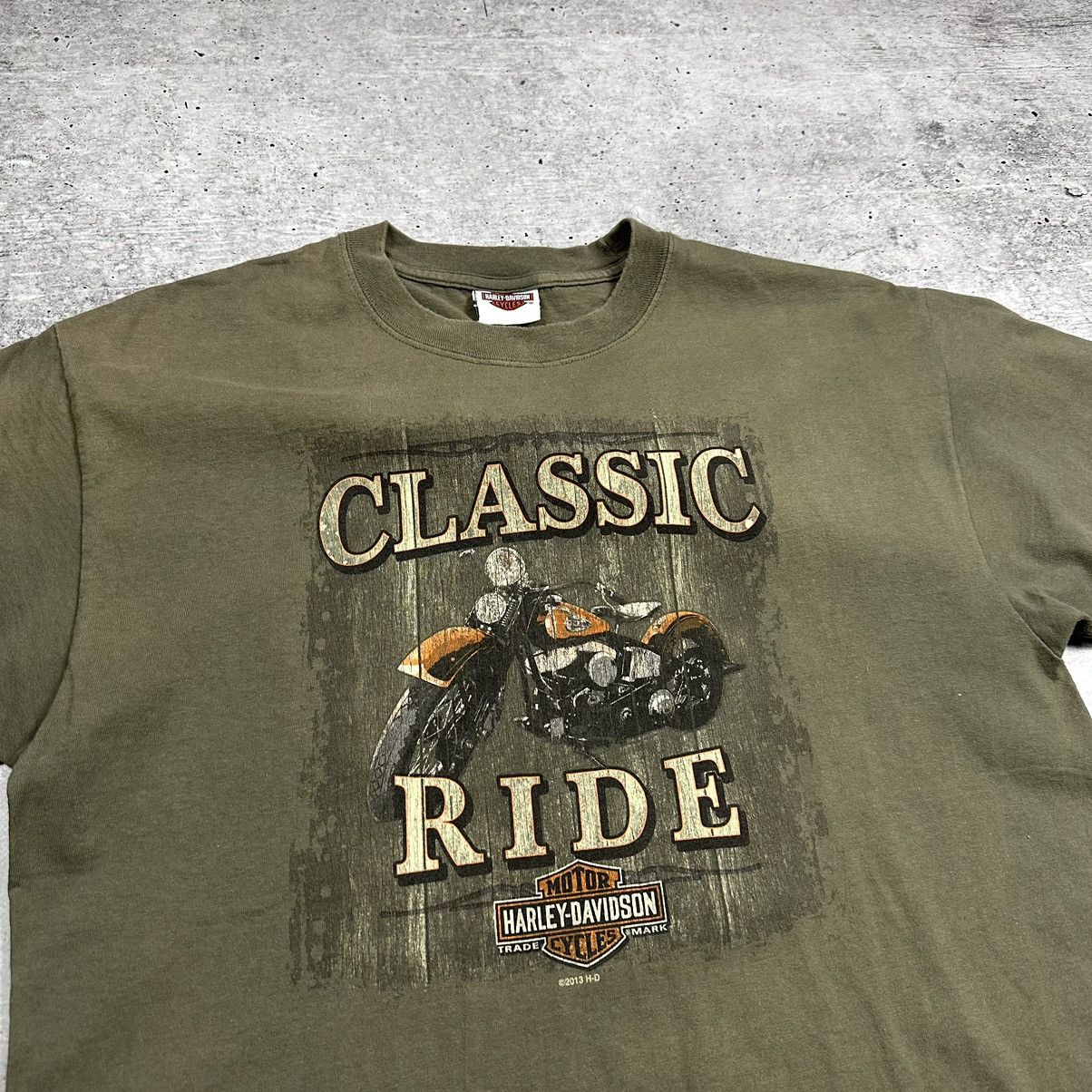 Harley Davidson Harley Davidson T-shirt Green Men’s Size L Size US L / EU 52-54 / 3 - 6 Thumbnail