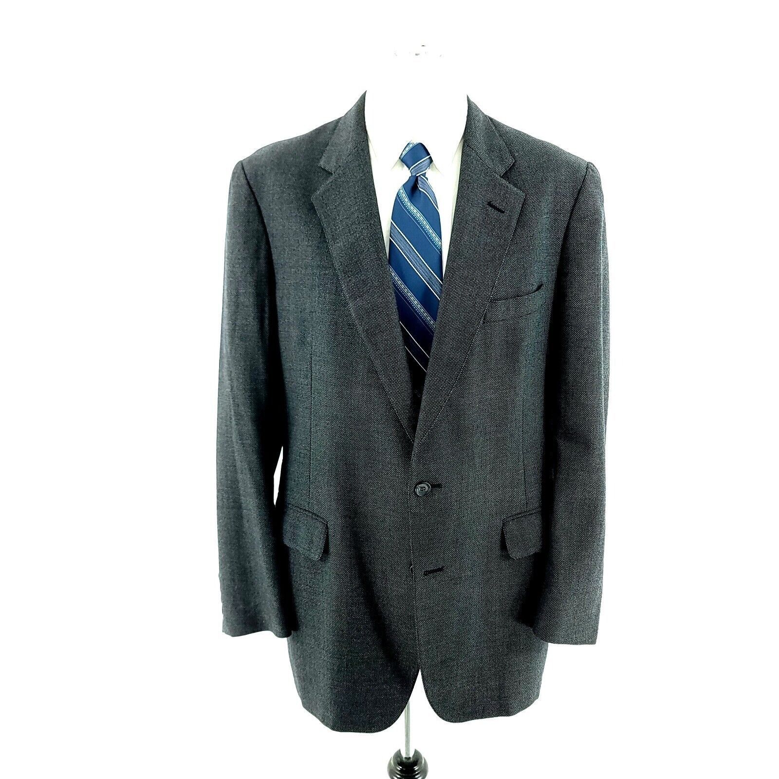 Jos. A. Bank Jos A Bank Thick Wool Executive Collection 2 Button Sport Co Size 40R - 3 Thumbnail