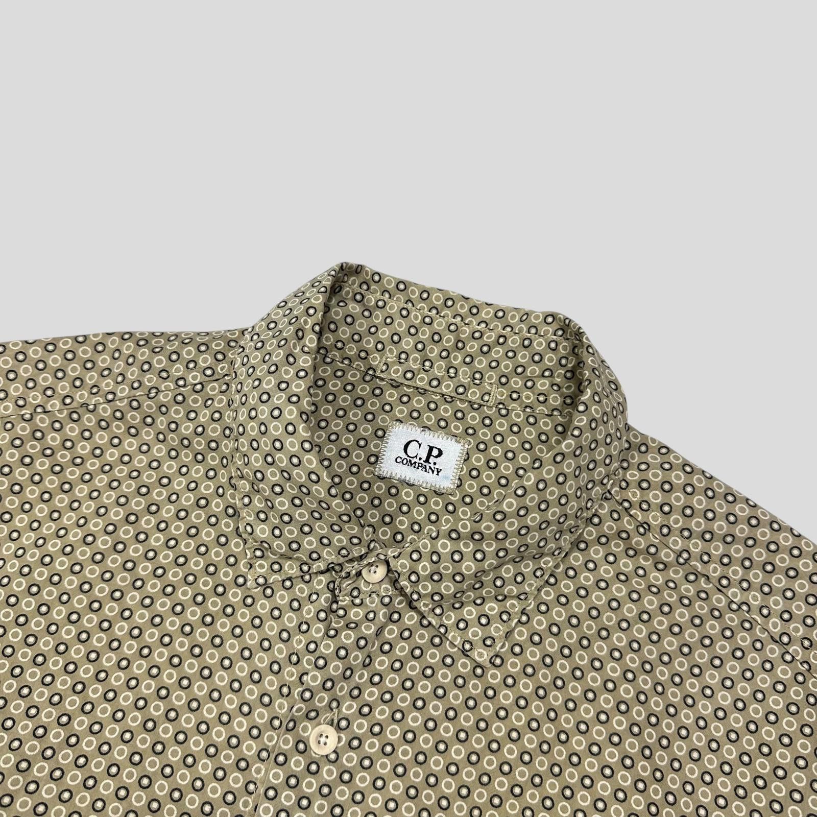 C.P. Company CP Company 2010 Polkadot Geometric Print Logo Shirt - M/L Size US L / EU 52-54 / 3 - 2 Thumbnail