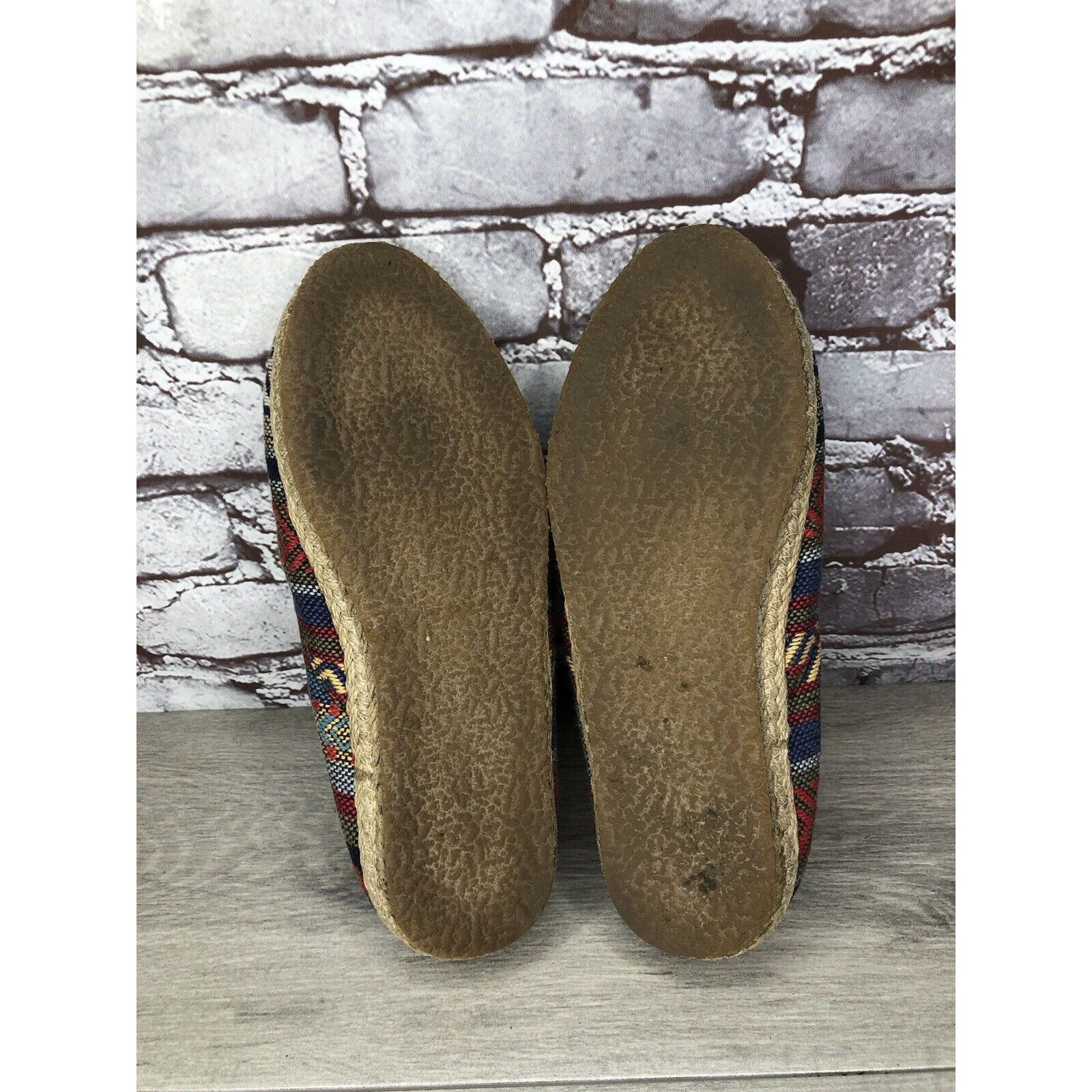 Other PATARA Chiang Mai Seeker MultiColor Fabric Slip On Loafers S Size US 8 / EU 41 - 23 Thumbnail