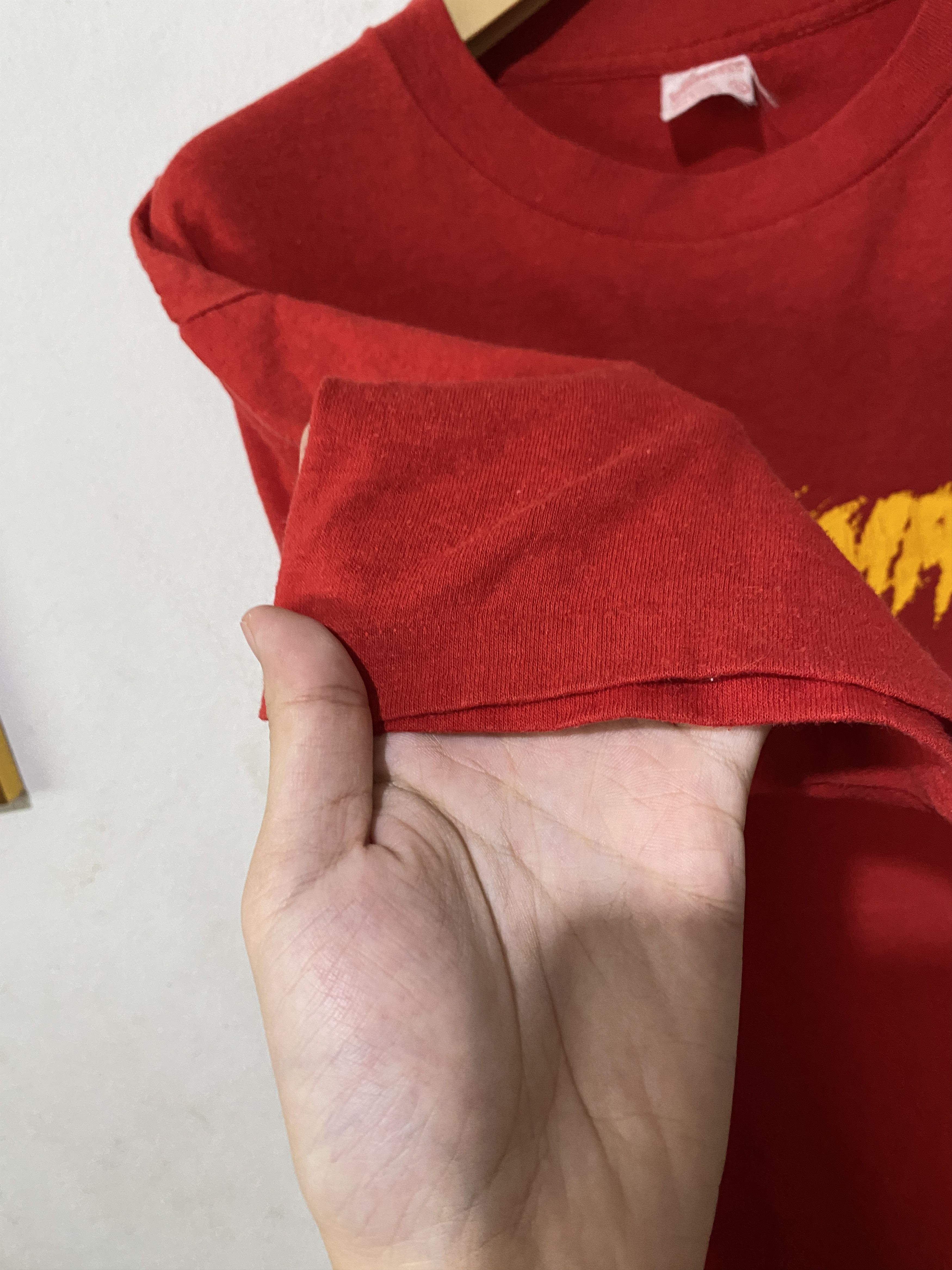 Vintage × WCW/nWo × WWF Vintage 80s Hulk Hogan Shirt Size US XL / EU 56 / 4 - 4 Thumbnail