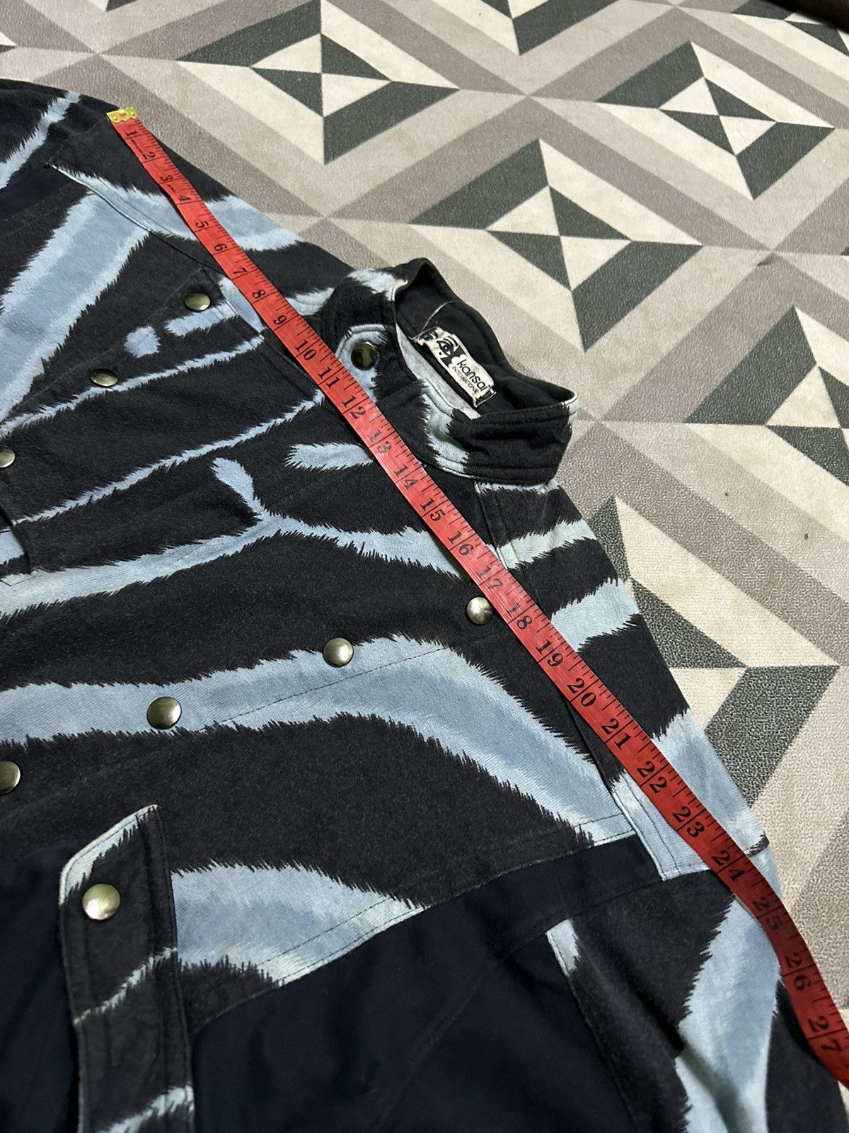 Kansai Yamamoto Vintage 90s Kansai zebra bomber jacket Size US S / EU 44-46 / 1 - 15 Thumbnail