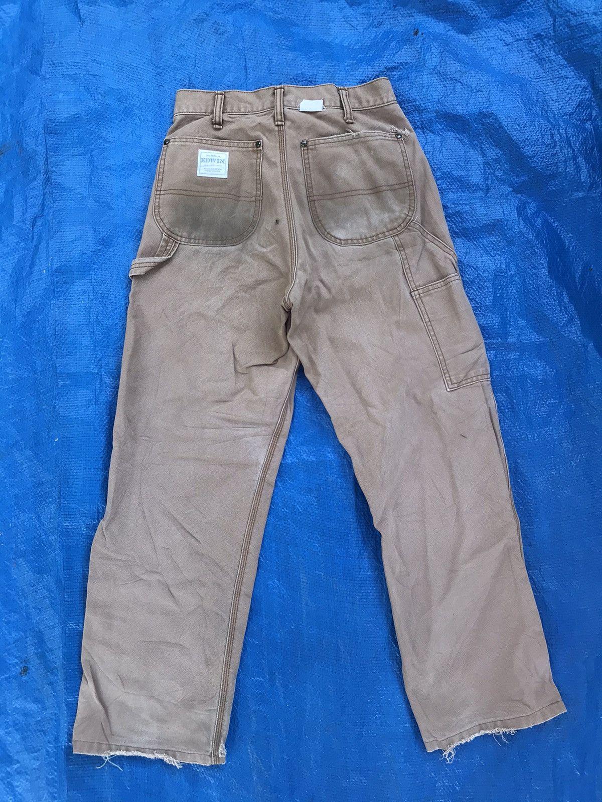 Carhartt × Edwin VINTAGE 80s EDWIN WORKWEAR PANTS Size US 28 / EU 44 - 5 Thumbnail
