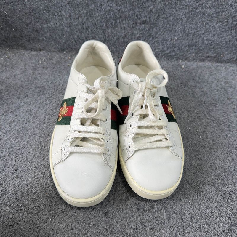 Gucci Gucci Ace Embroidered Fashion Sneakers - Size US 5 / IT 35 - 1 Thumbnail