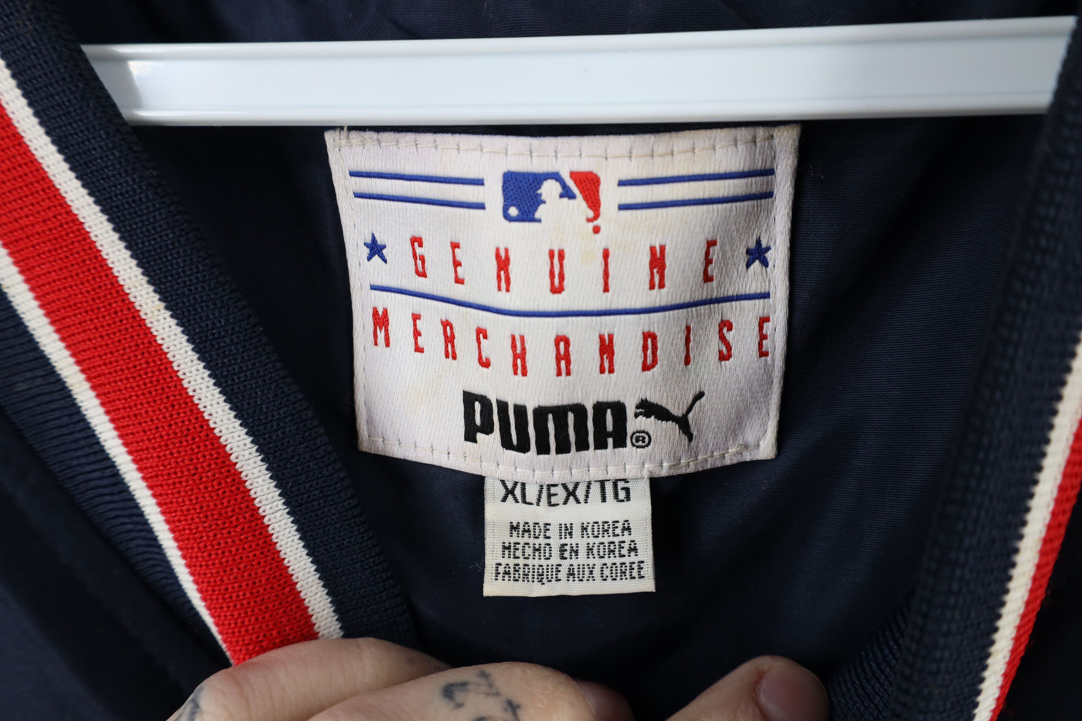 Puma × Vintage Vintage Y2K 2000 Puma Lined Pullover Windbreaker Jacket Size US XL / EU 56 / 4 - 9 Thumbnail