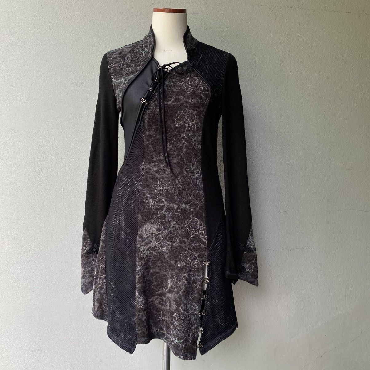 Japanese Brand OZZ CROCE Y2K Punk Noir Enchantress Dress Size M / US 6-8 / IT 42-44 - 2 Thumbnail