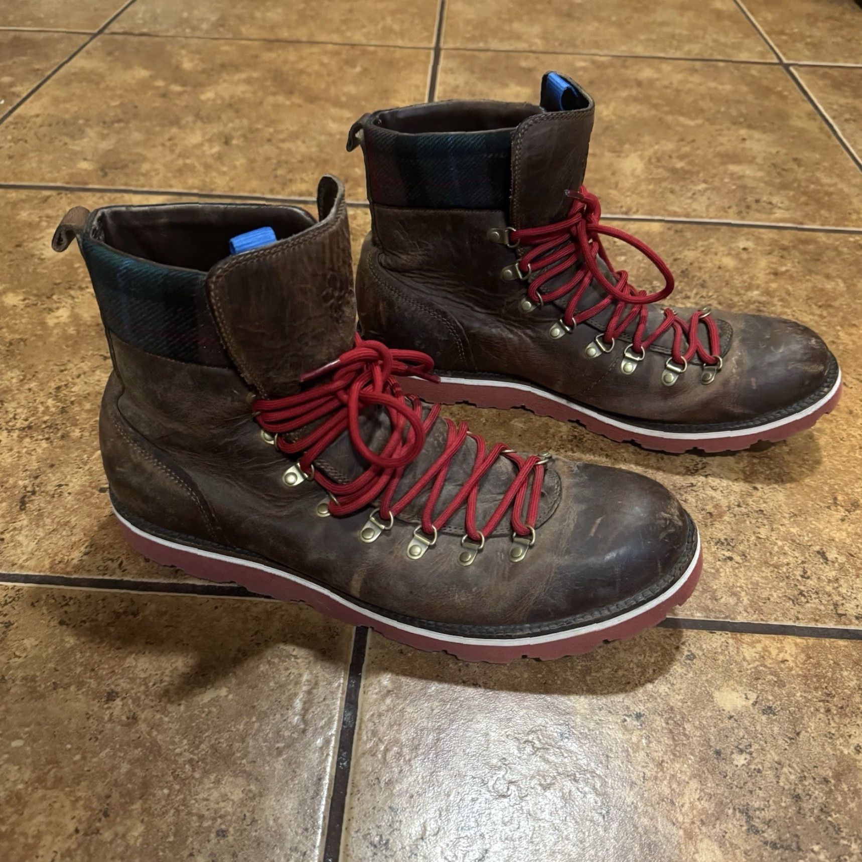 Vintage VINTAGE Cole Haan Nike Air Boots waterproof Brown Leather Size 11 Mens Boots Leather High Top C09751 Lot Size US 11 / EU 44 - 2 Thumbnail