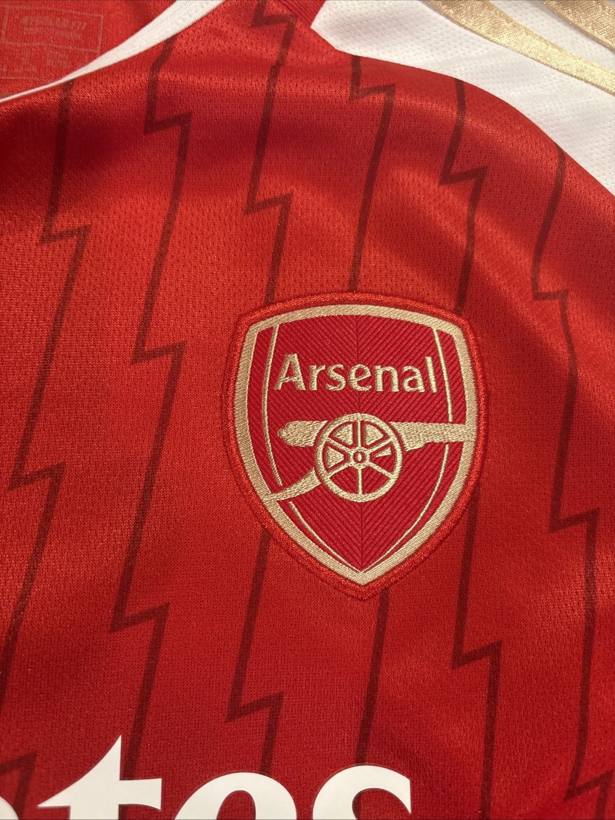 Adidas Arsenal Home Soccer Mens XL Red Emirates Adidas AEROREADY Size US XL / EU 56 / 4 - 4 Thumbnail