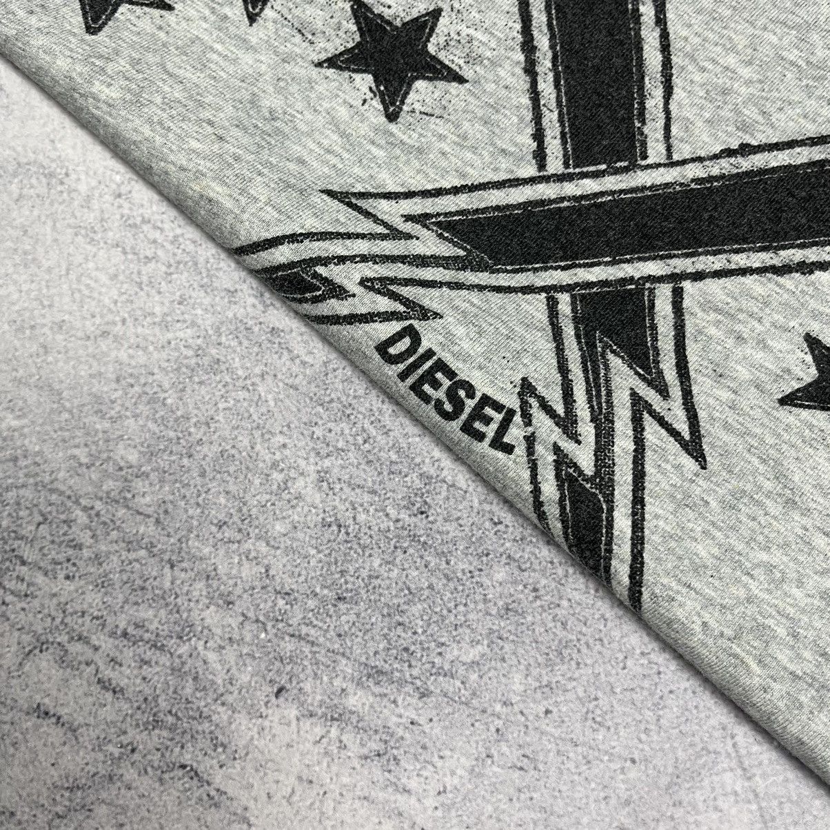 Diesel Diesel Only The Brave lightning big logo T shirt Size US L / EU 52-54 / 3 - 9 Thumbnail