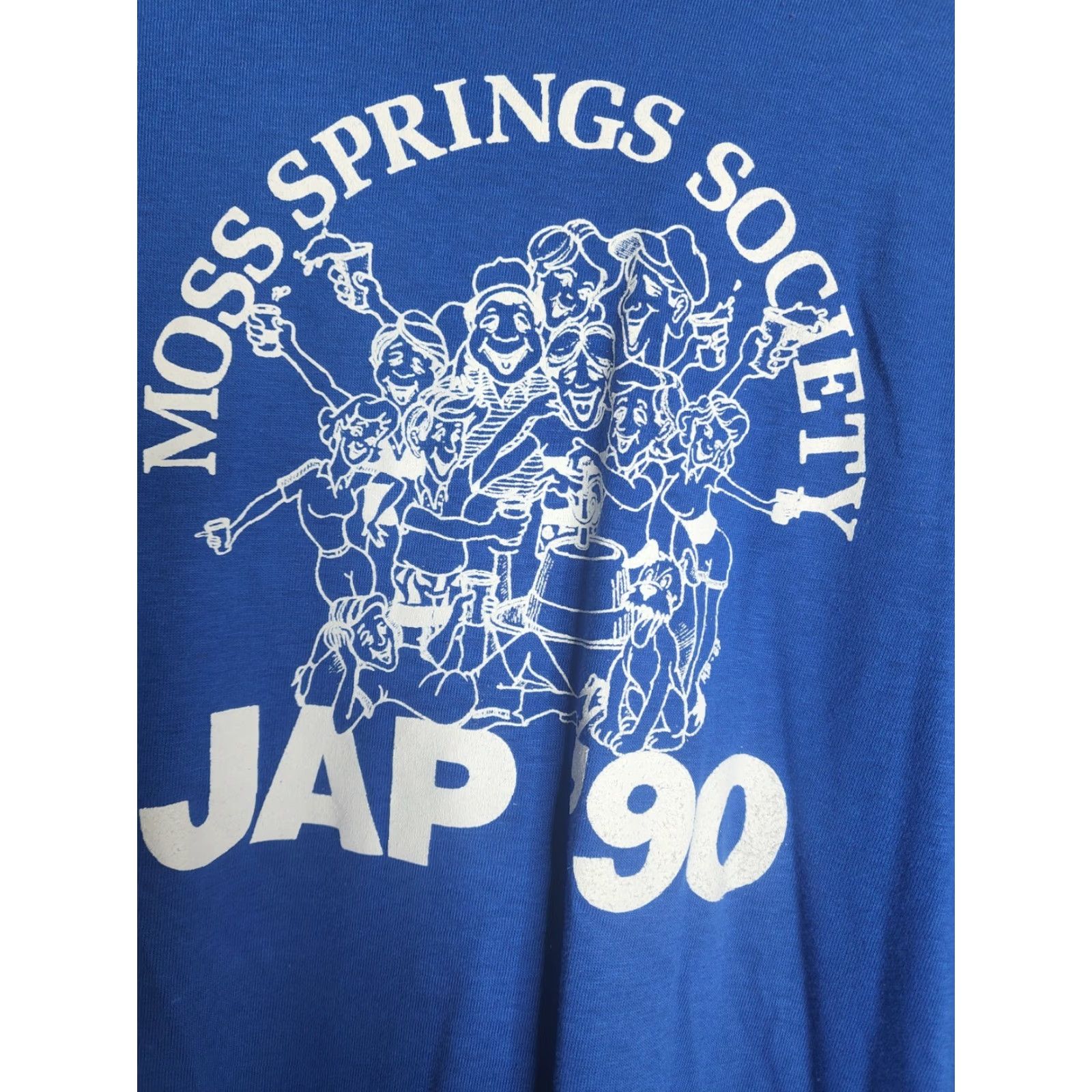 Vintage Vintage Mens XL Moss Springs Society Pocket Polo Shirt JAP 90 Size US XL / EU 56 / 4 - 2 Thumbnail
