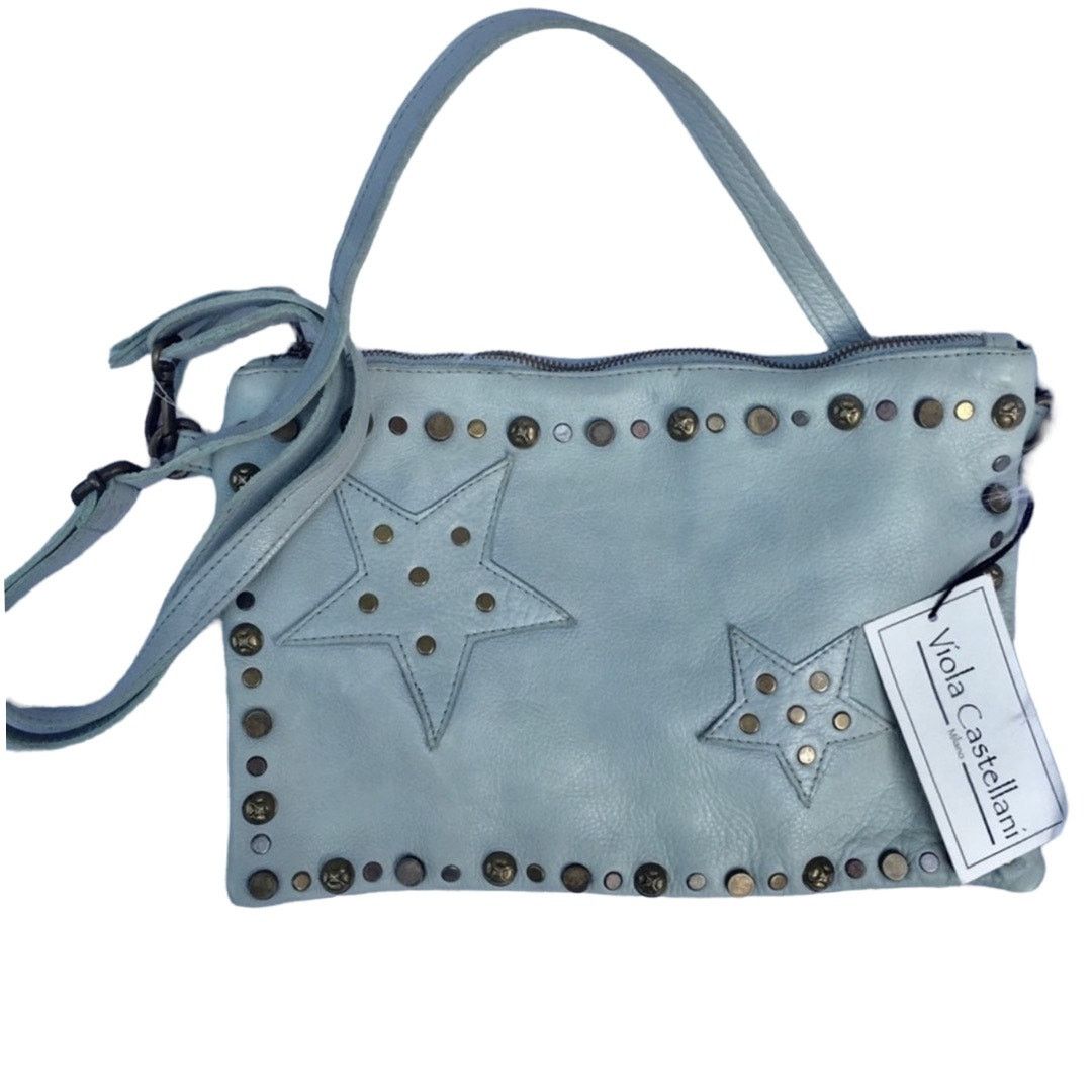 Goods New Viola Castellani Leather Distressed Cross … Size ONE SIZE - 1 Thumbnail