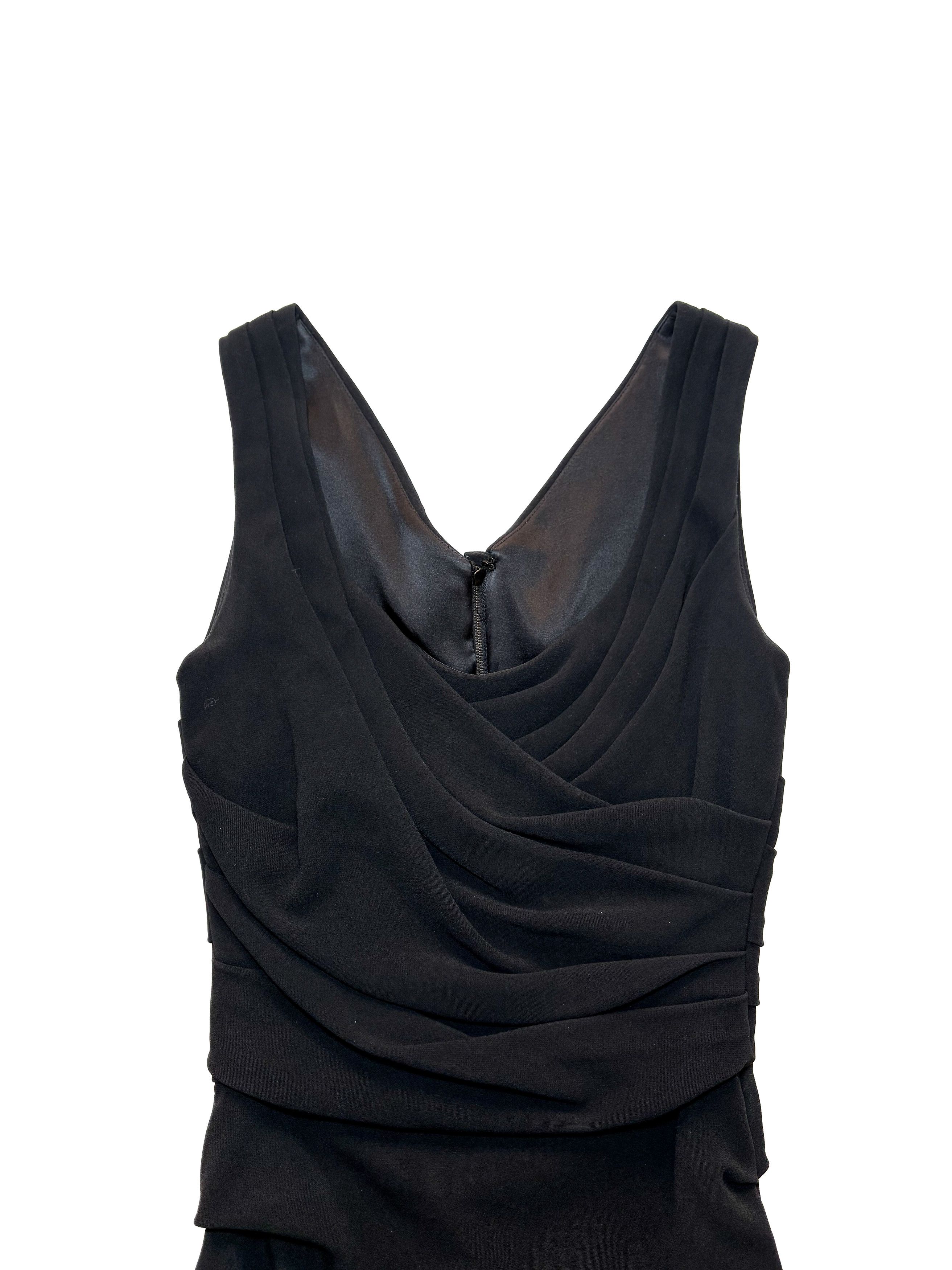 Dolce & Gabbana Vintage Dolce & Gabbana Ruched Midi Dress Size XS / US 0-2 / IT 36-38 - 3 Thumbnail