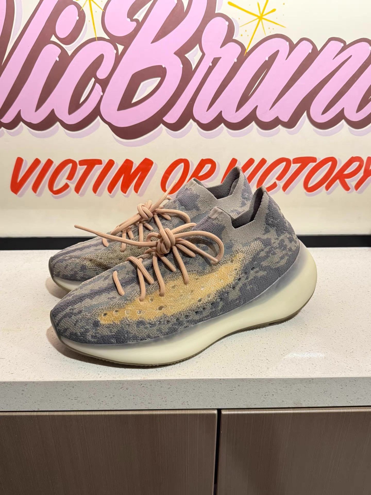 Adidas adidas Originals Yeezy Boost 380 Mist Reflective Ｑ20 Size US 10.5 / EU 43-44 - 1 Thumbnail