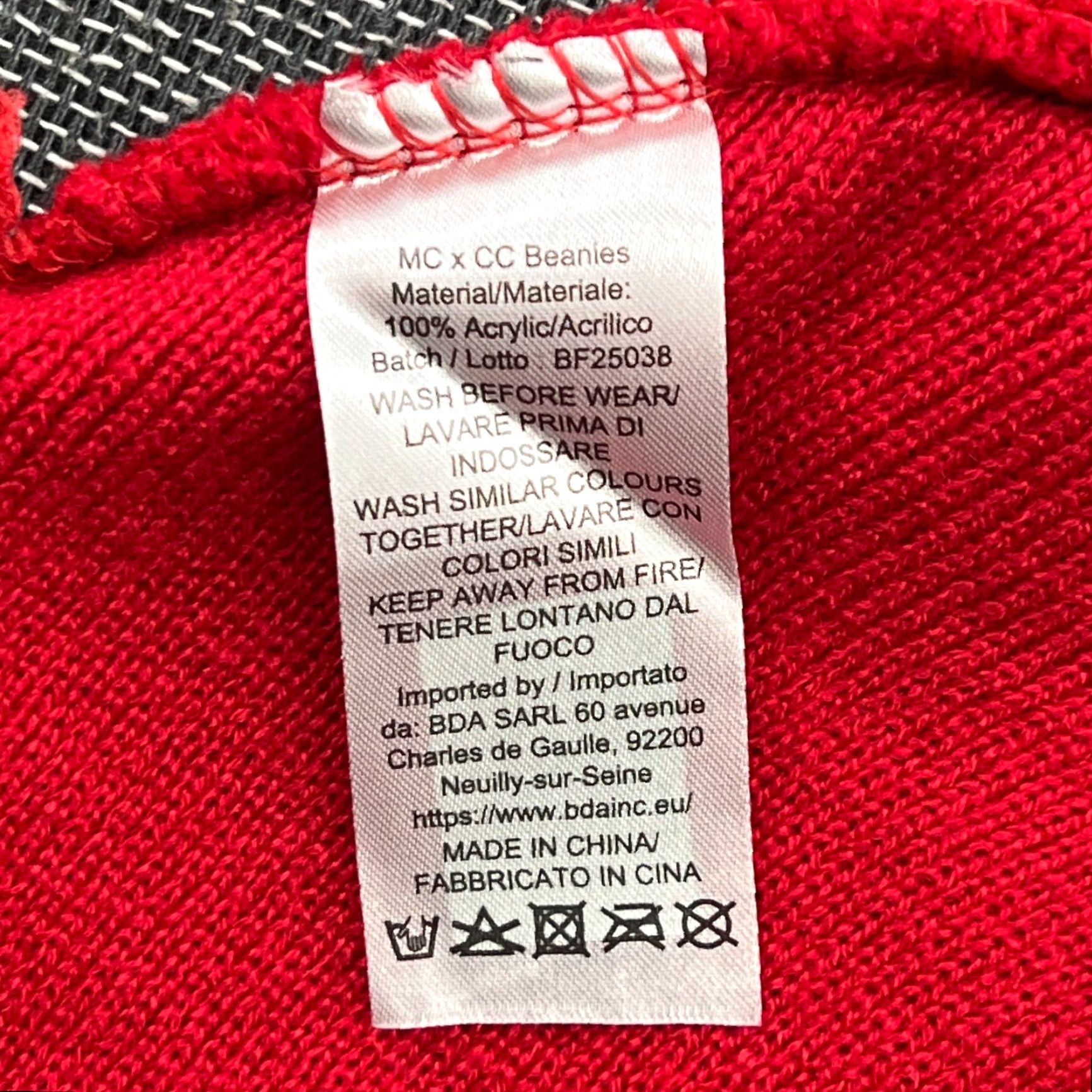 Vintage Coca-Cola Olympics Milano Beanie Hat One Size Red Beanie Hat Unisex Adults Size ONE SIZE - 5 Thumbnail