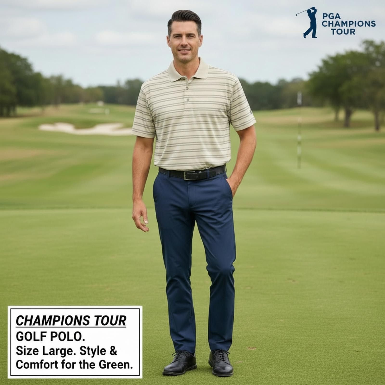 Other Champions Tour Golf Polo Shirt Size Large Size US L / EU 52-54 / 3 - 2 Thumbnail