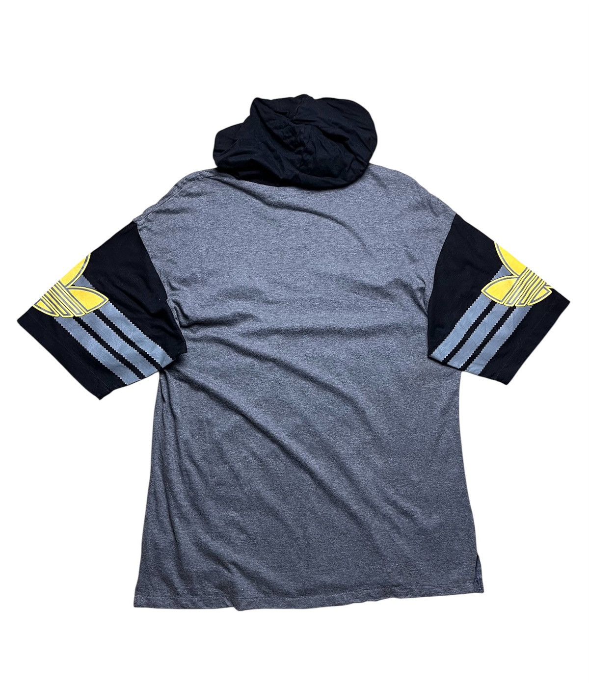 Adidas Vintage 90s Adidas t shirts hoodie Run DMc style Size US L / EU 52-54 / 3 - 3 Thumbnail