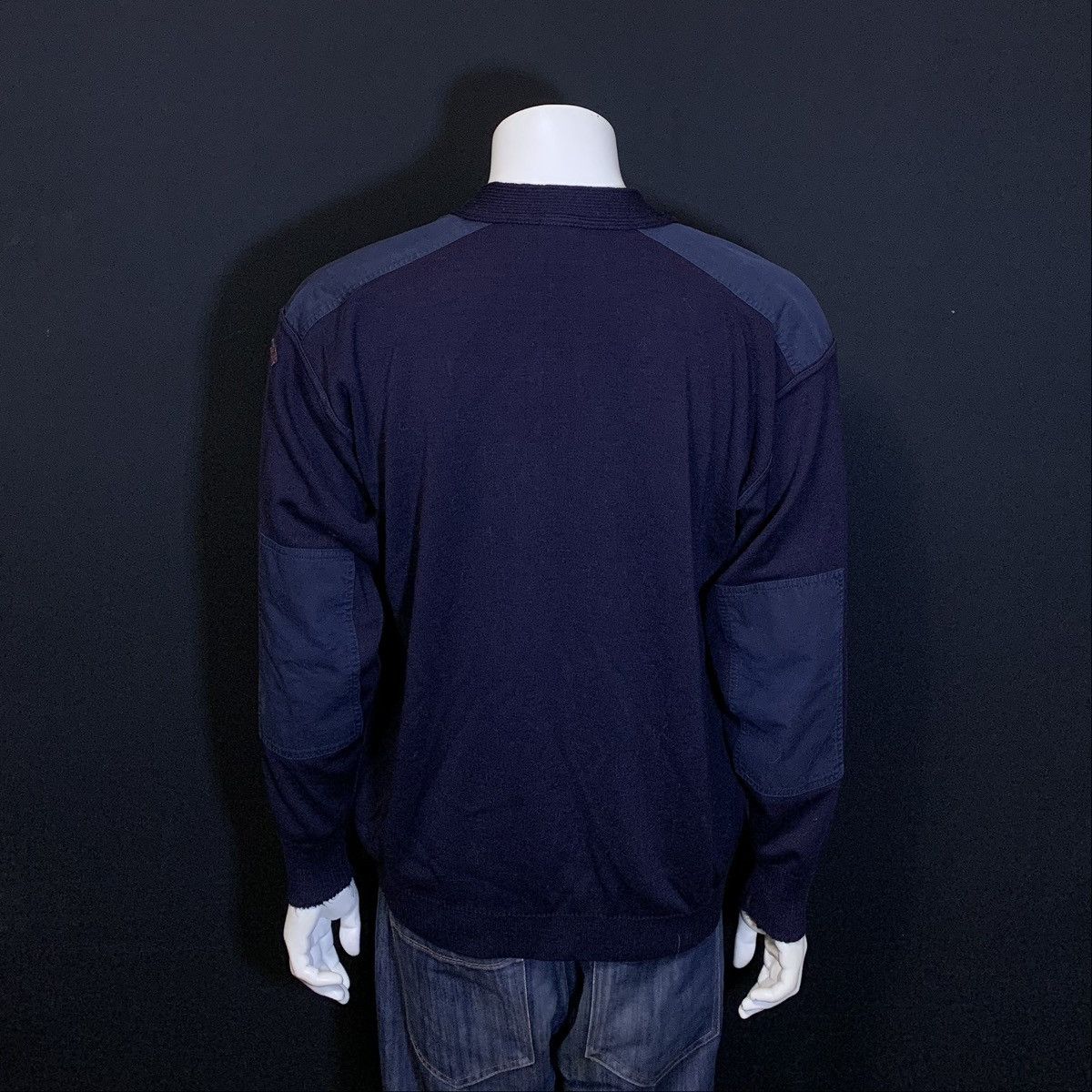 Paul & Shark × Vintage Paul And Shark Yachting Cardigan Mens Large Navy Blue Size US L / EU 52-54 / 3 - 2 Thumbnail
