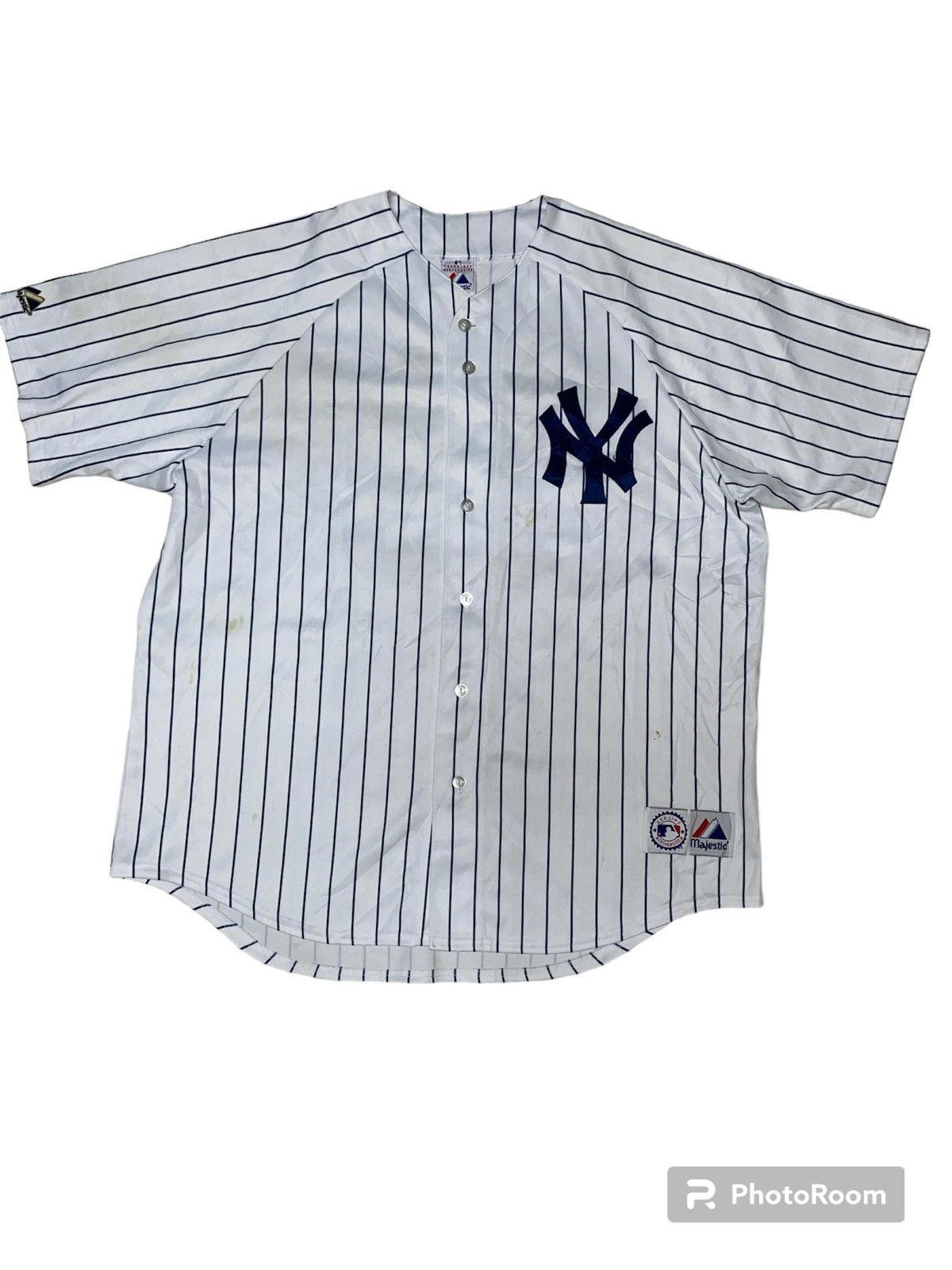 image of Mlb x New York Yankees 2006 A-Rod Alex Rodriguez Majestic Ny Yankees Jersey in White (Size 2XL)