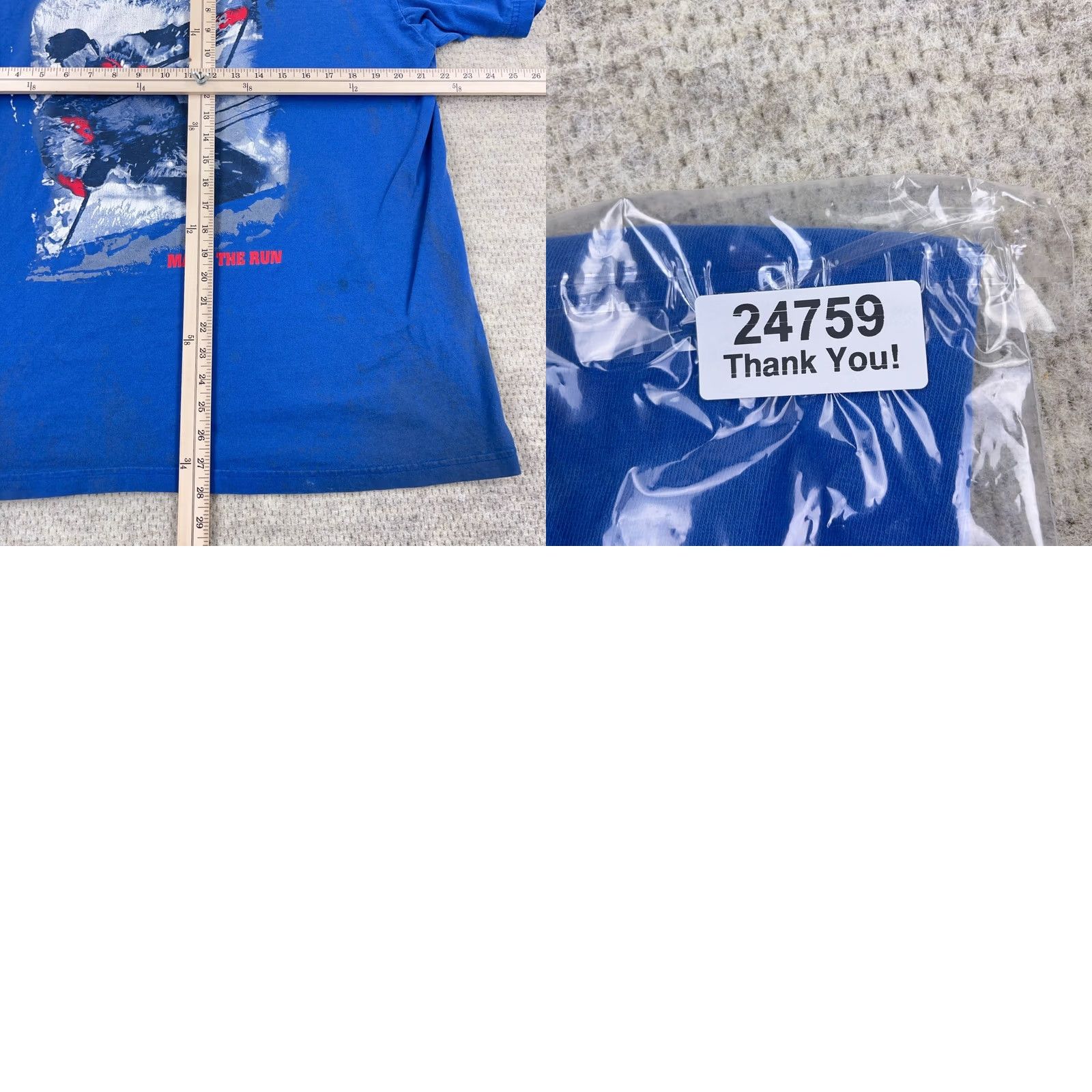 Marlboro VINTAGE Marlboro Shirt Men XL Blue Adventure Team Skiing Thrashed Grunge Pocket Shirt Size US XL / EU 56 / 4 - 11 Thumbnail