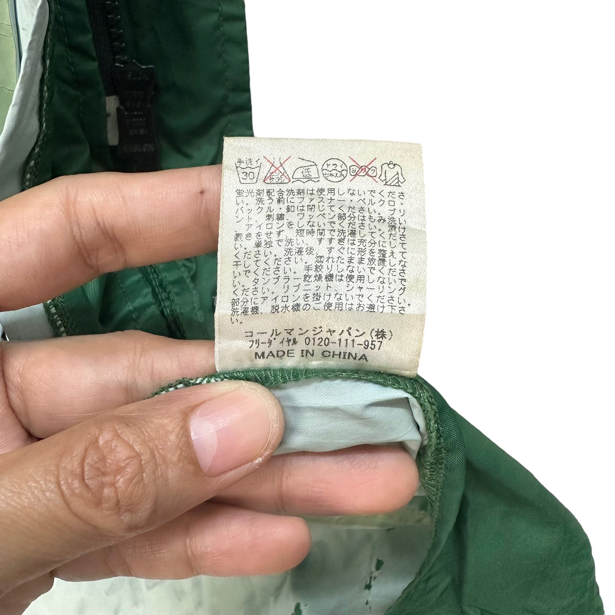 Coleman COLEMAN BIG LOGO GREEN RAIN JACKET #7469-148 Size US XL / EU 56 / 4 - 19 Thumbnail