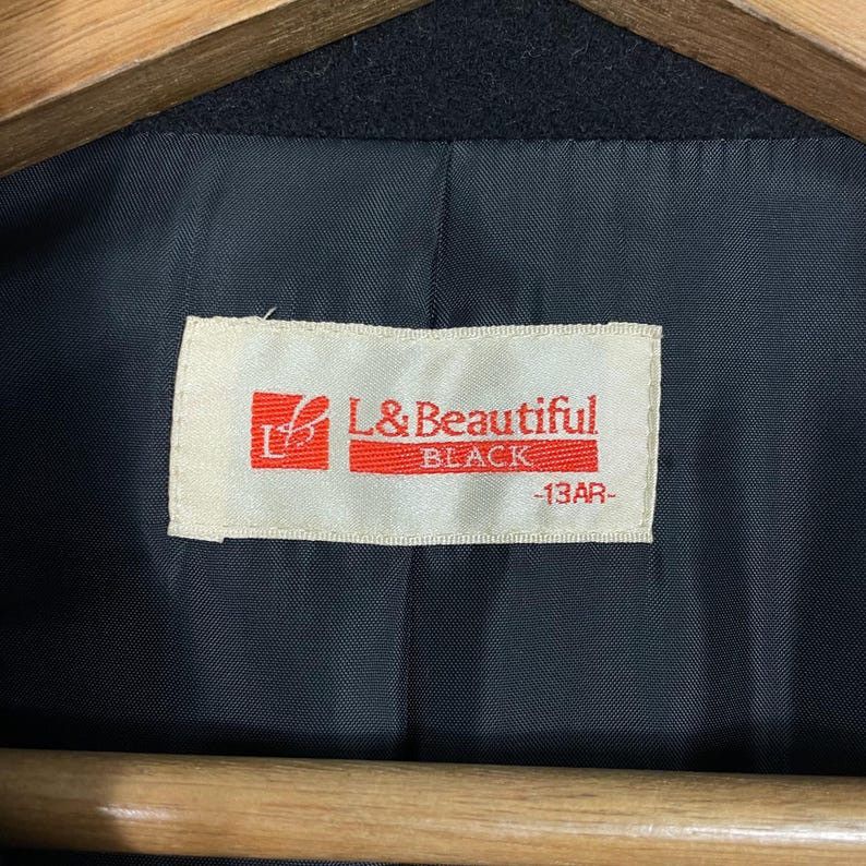 Japanese Brand L& Beatiful Double Breasted Wool Jacket Size US M / EU 48-50 / 2 - 9 Thumbnail