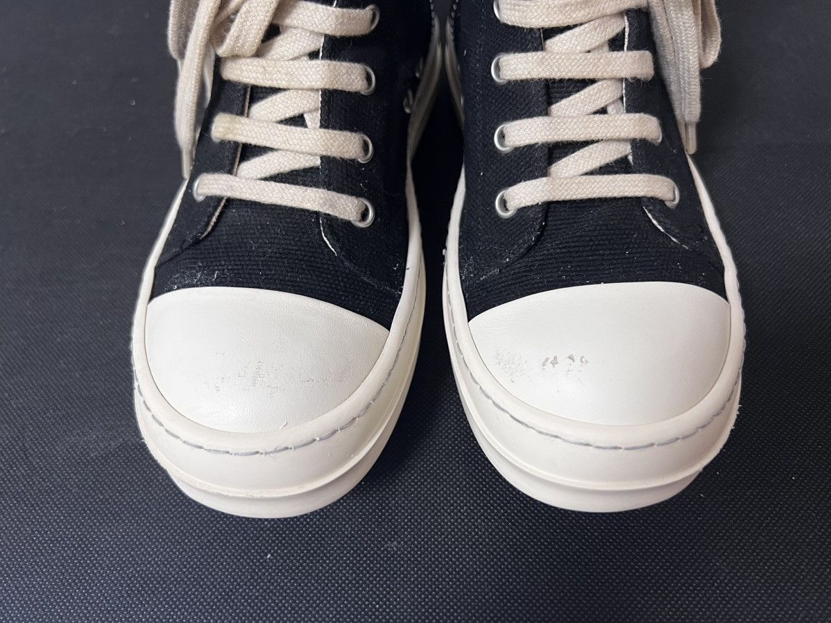 Rick Owens Drkshdw Rick owens drkshdw ramones high top sneakers sz35 Size US 5 / IT 35 - 4 Thumbnail